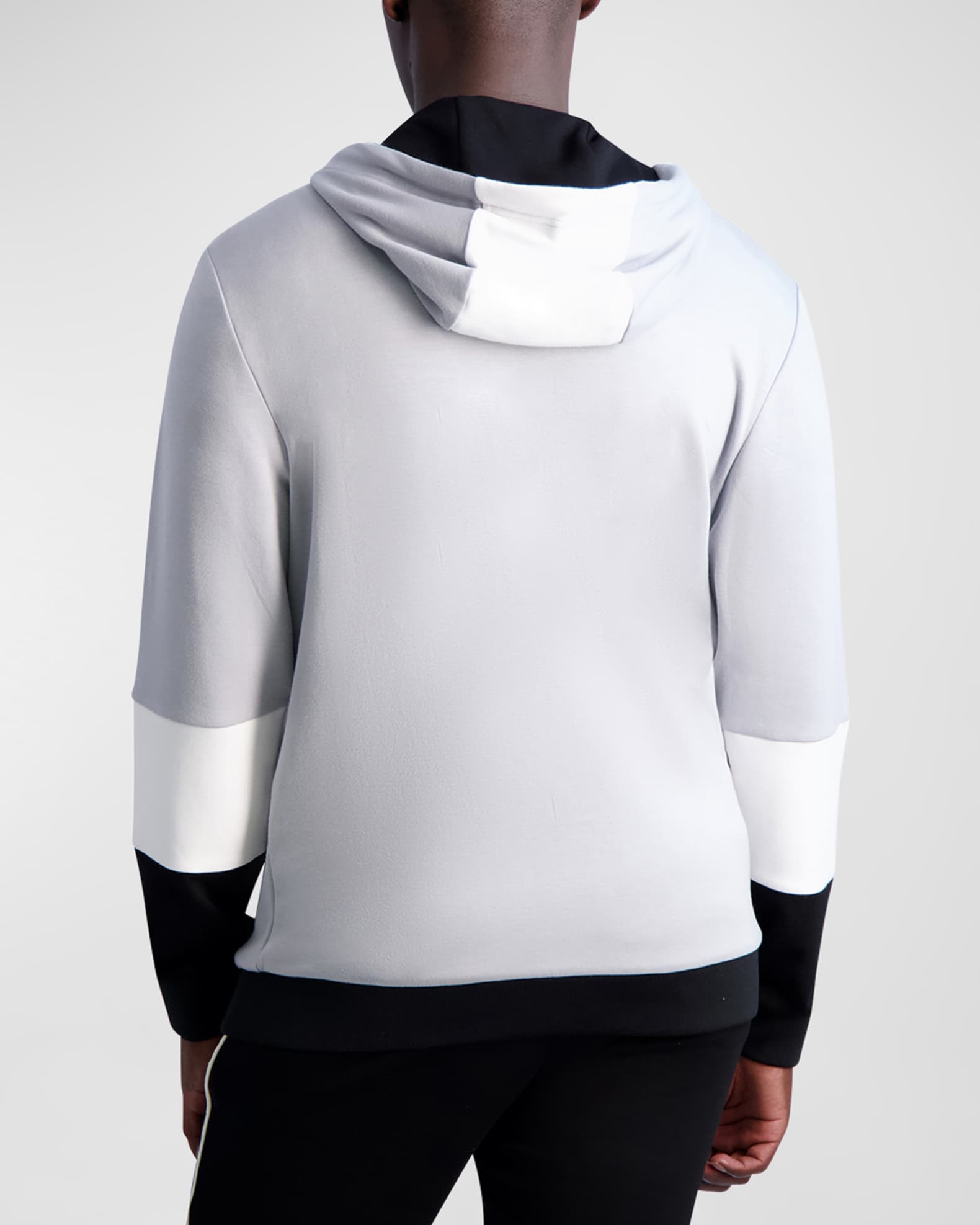 Men's Hooded Colorblock Track Jacket