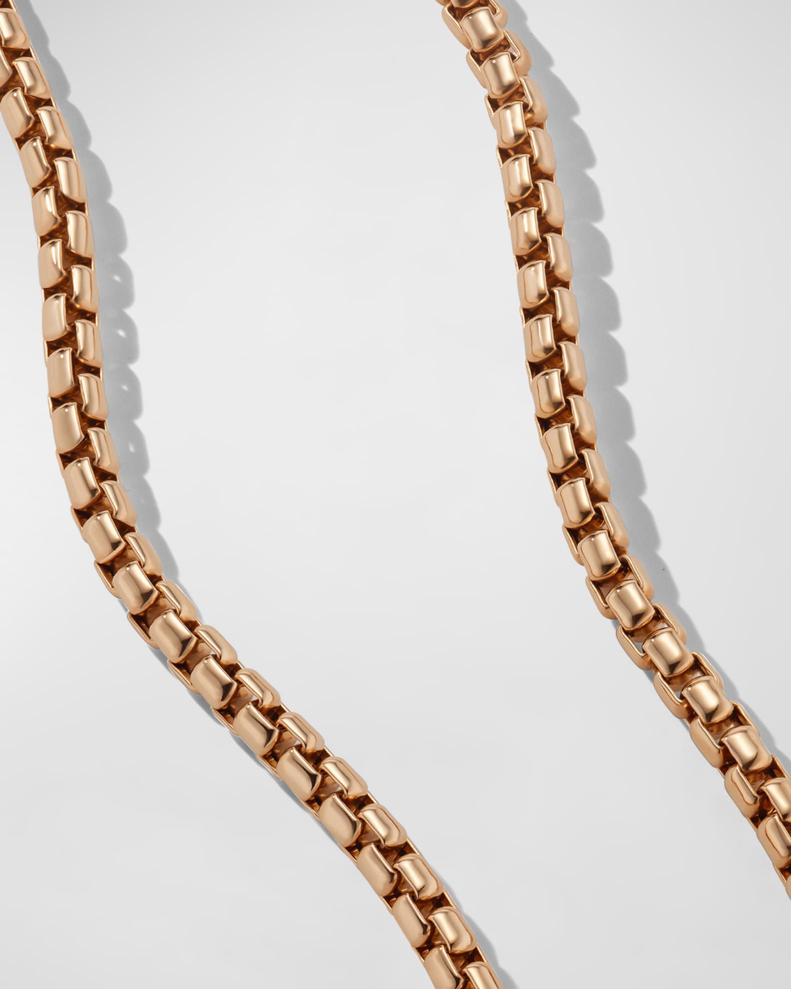 David yurman mens box chain necklace clearance