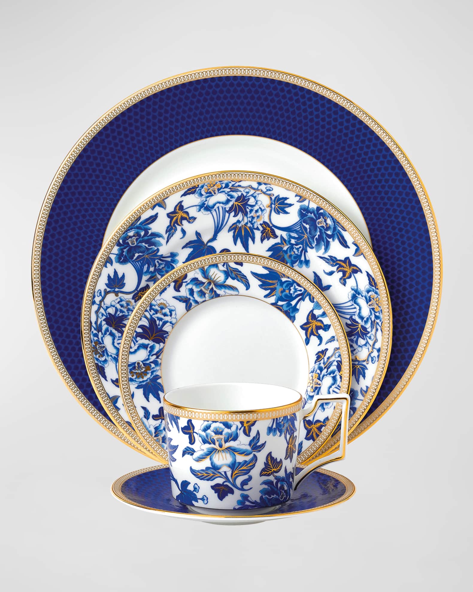Hibiscus 5-Piece Place Setting 1