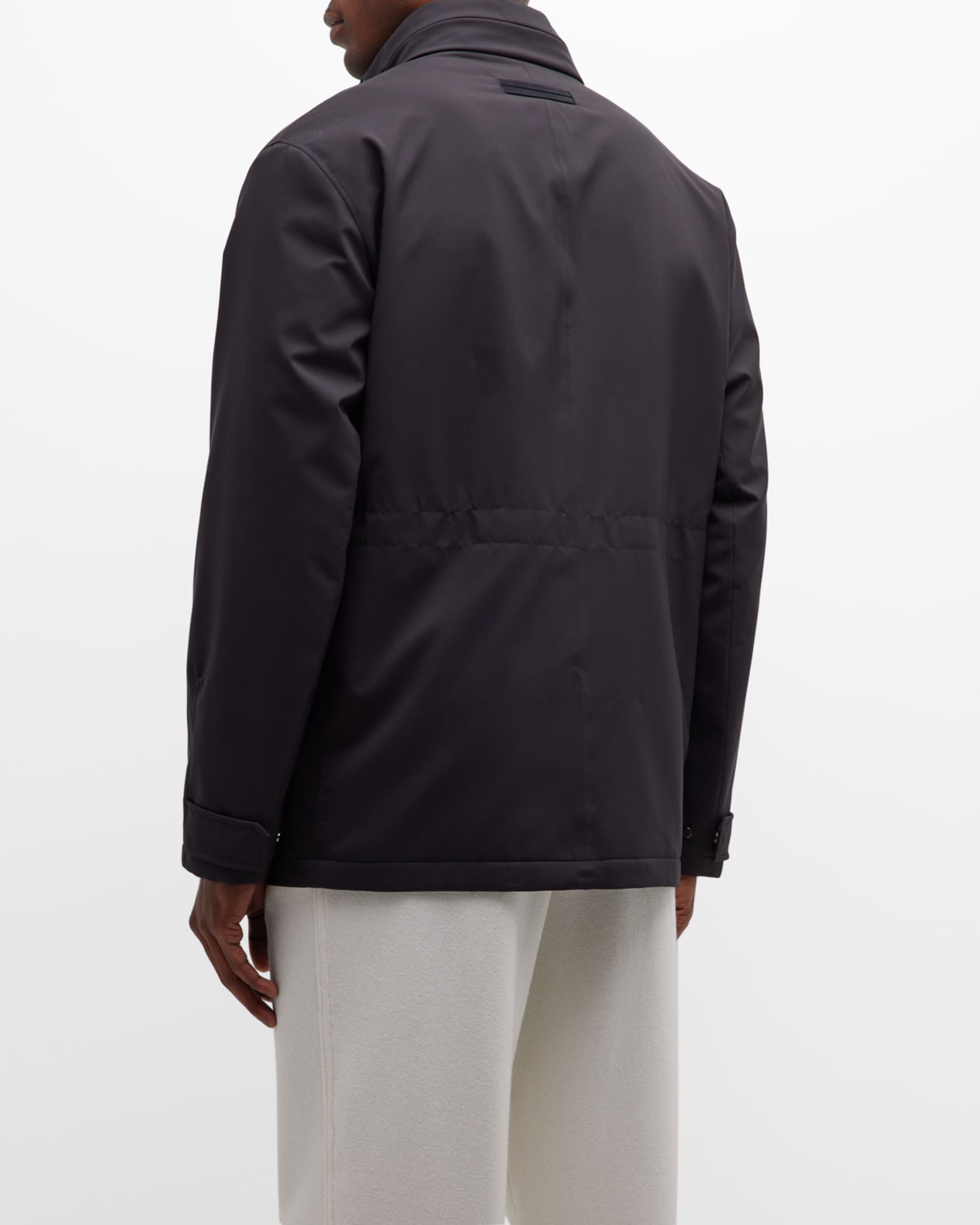 ZEGNA Men's StandCollar Field Jacket Neiman Marcus