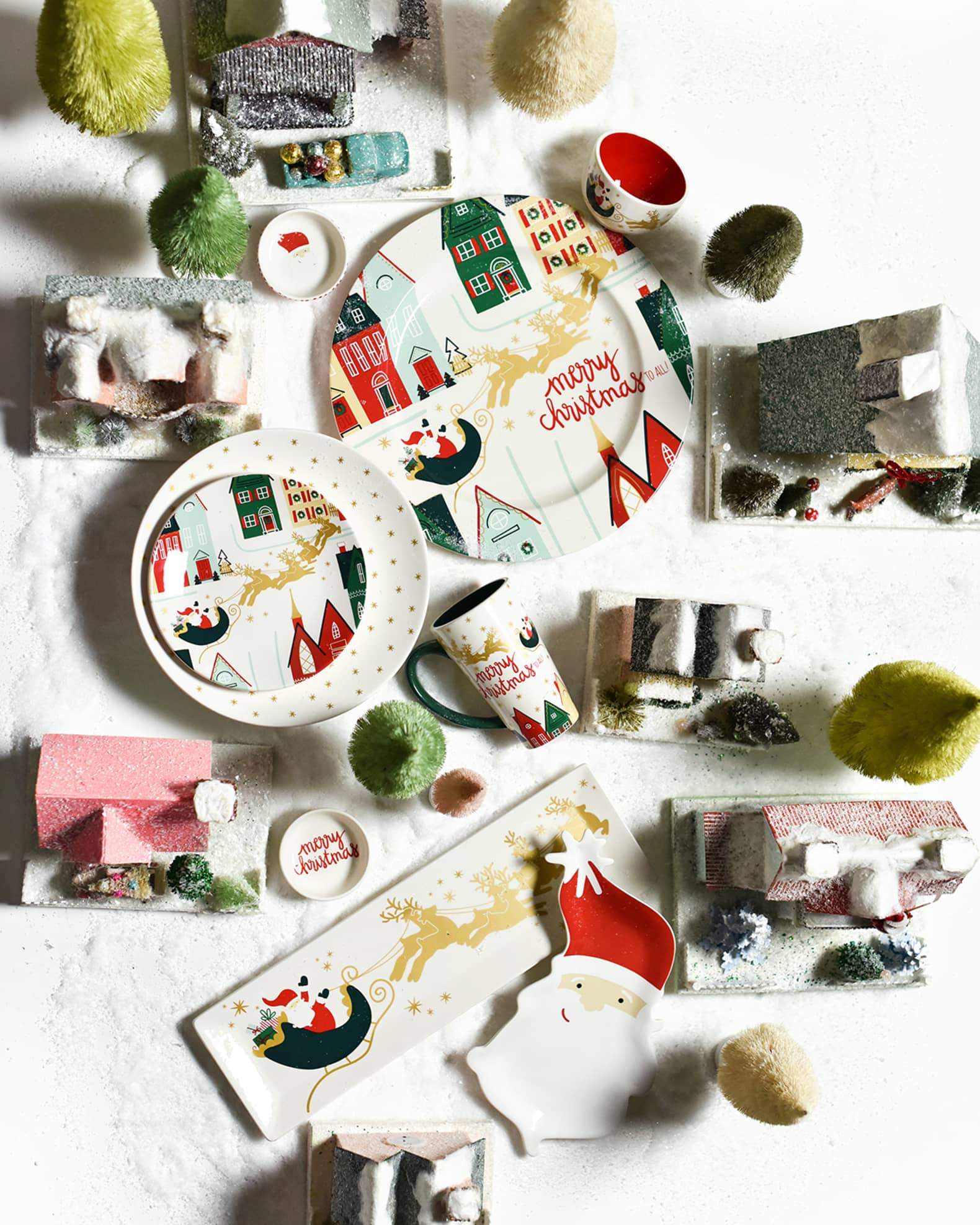 Vintage christmas dinnerware 2025