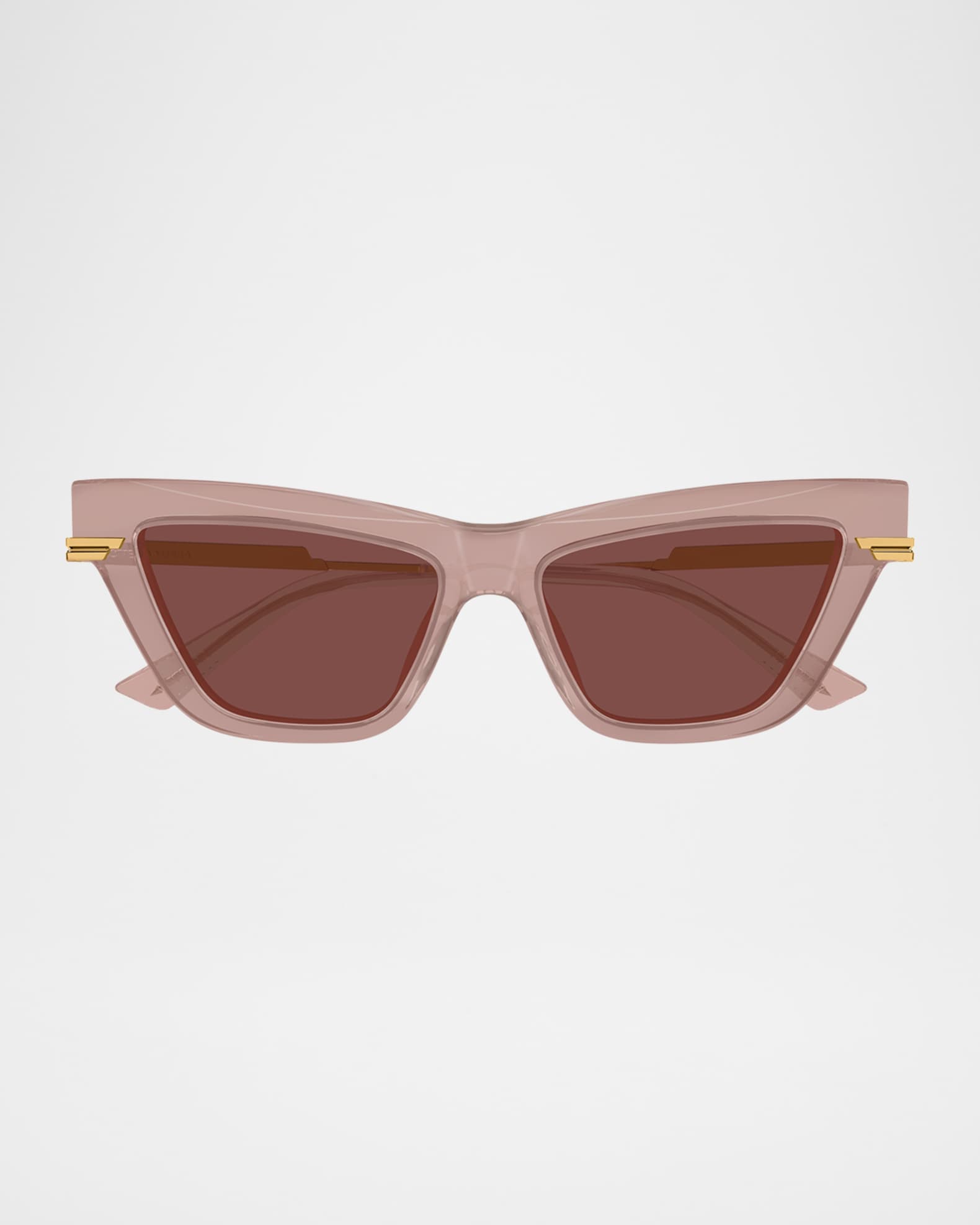 Logo Mixed-Media Cat-Eye Sunglasses  0
