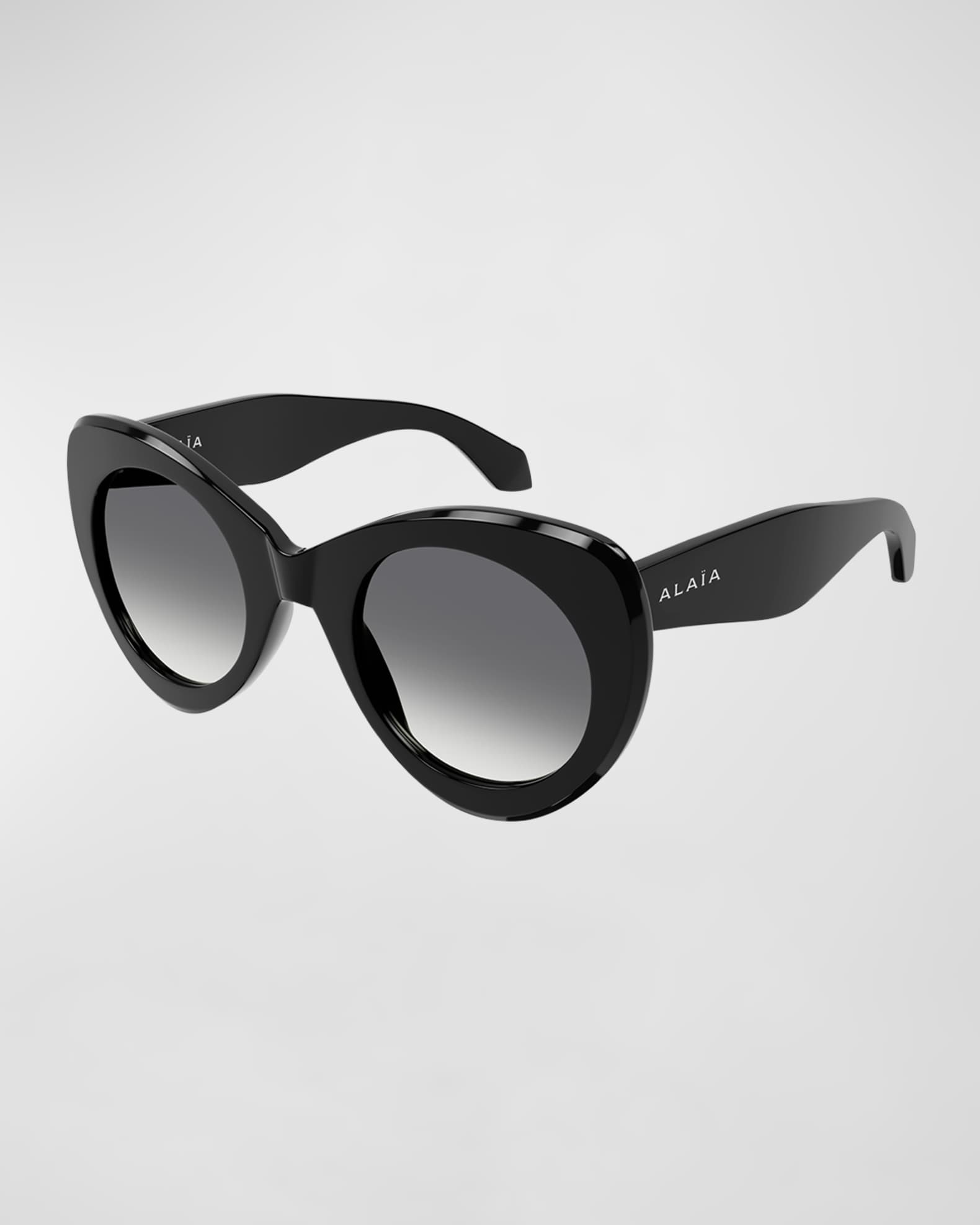 ALAIA Butterfly Acetate Sunglasses | Neiman Marcus
