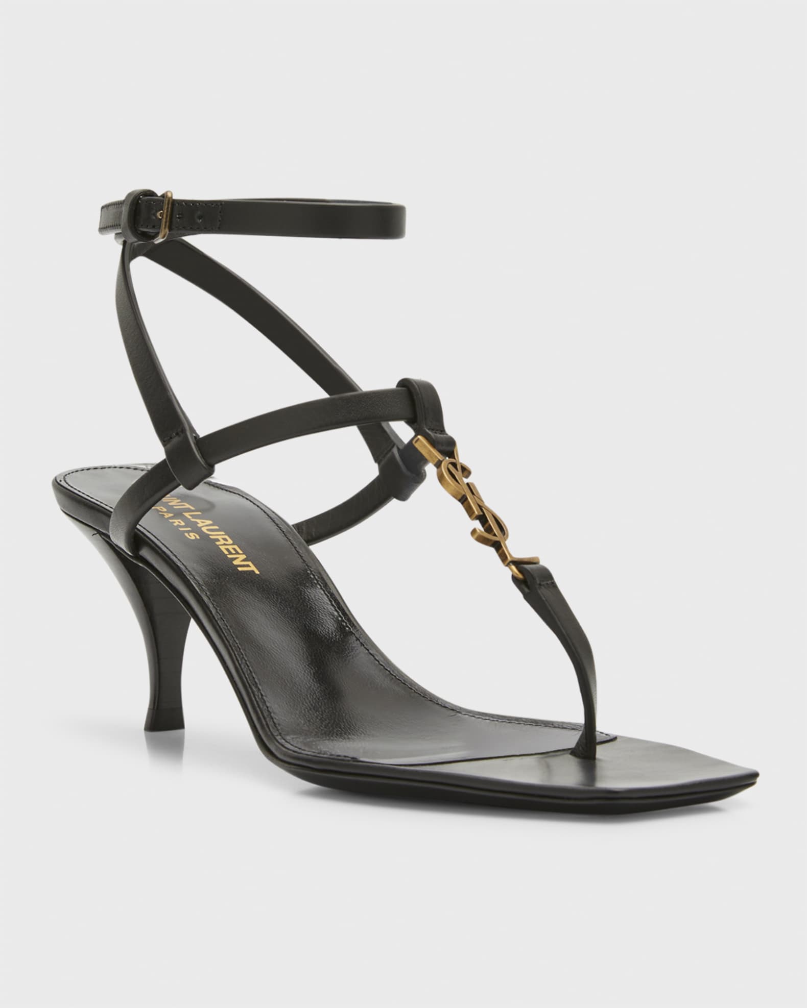 Ysl t strap heels top