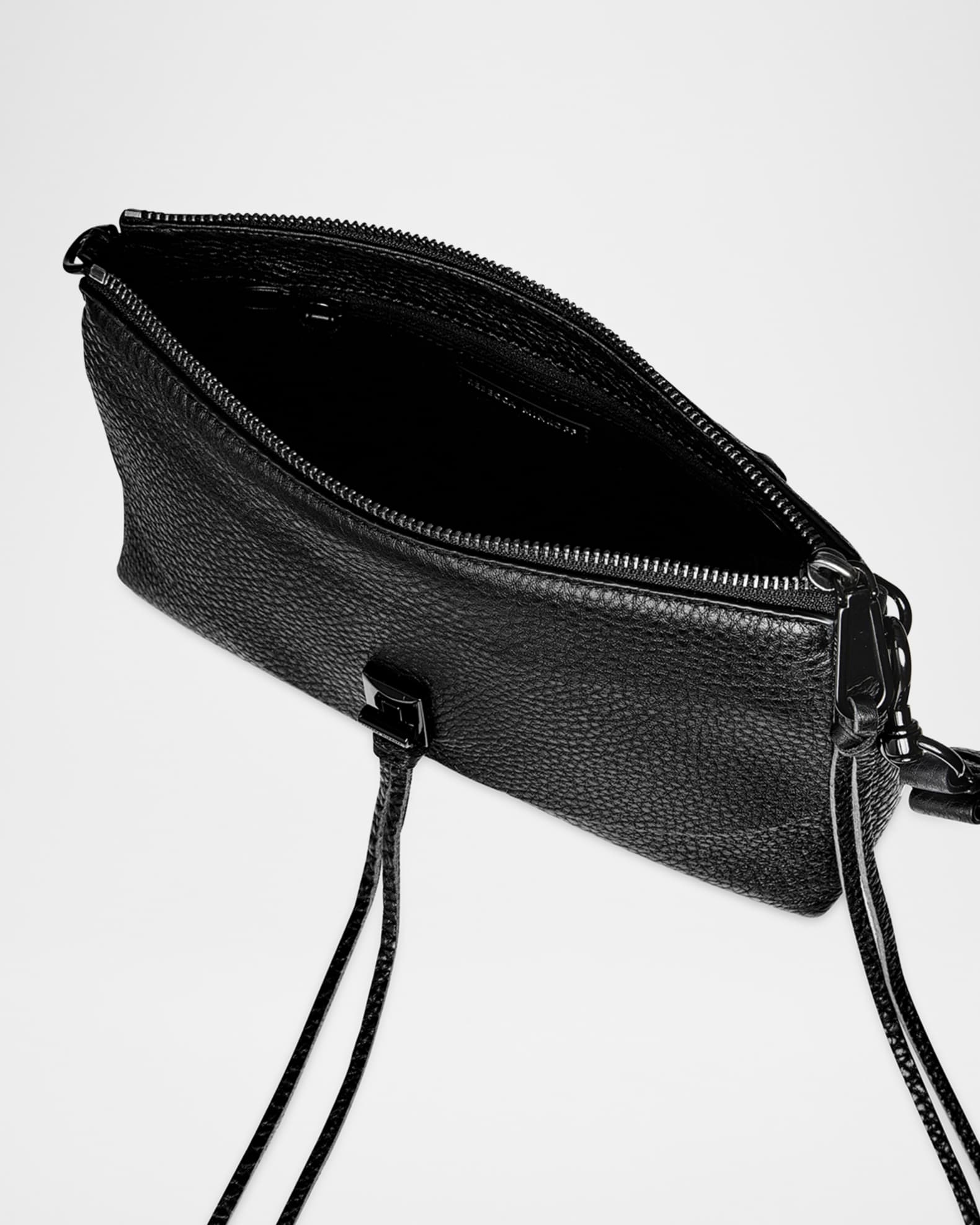 Rebecca Minkoff Darren Zip Leather Crossbody Bag Neiman Marcus