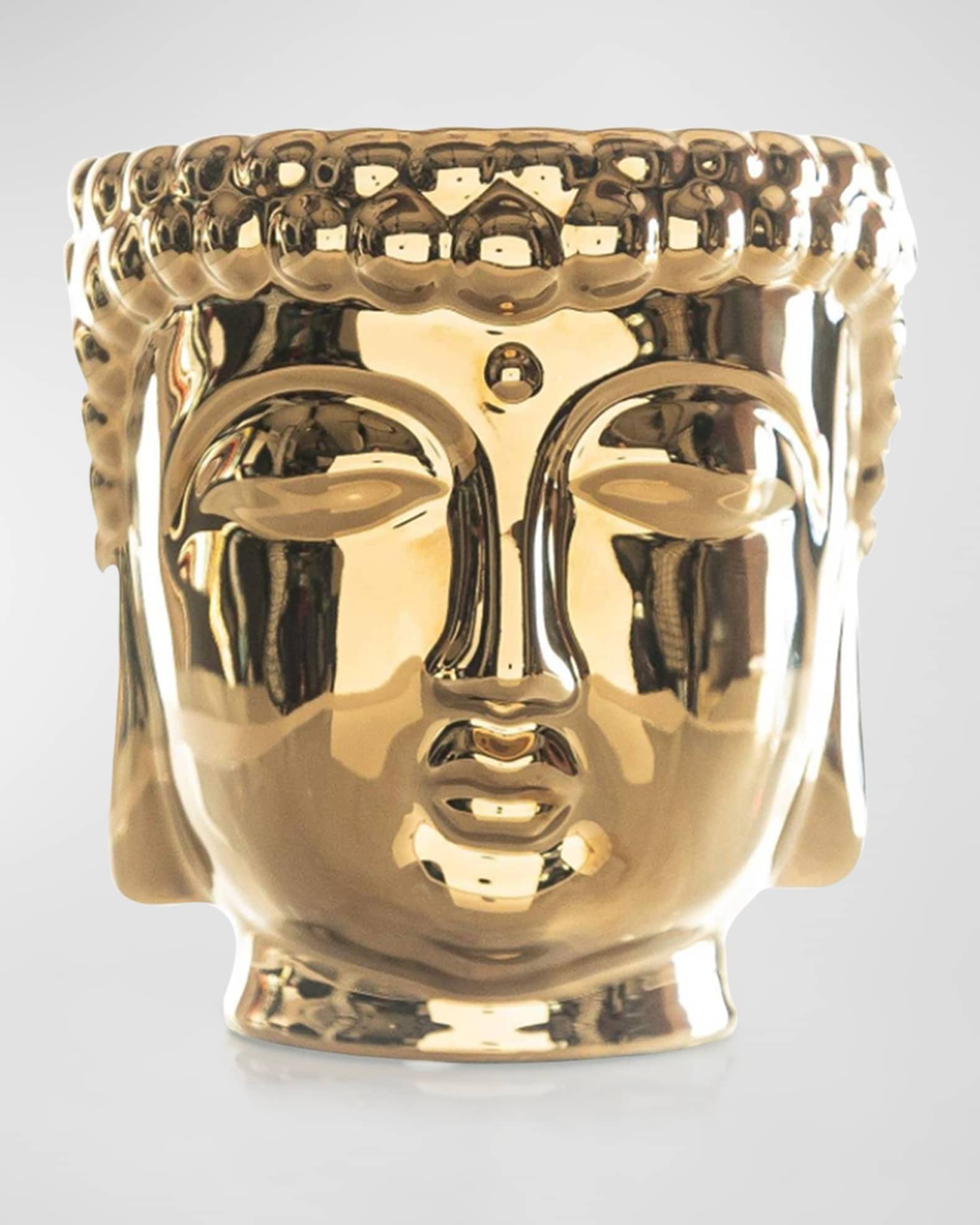 THOMPSON FERRIER Buddha キャンドル Silver Grande Buddha Candle – Thompson Ferrier