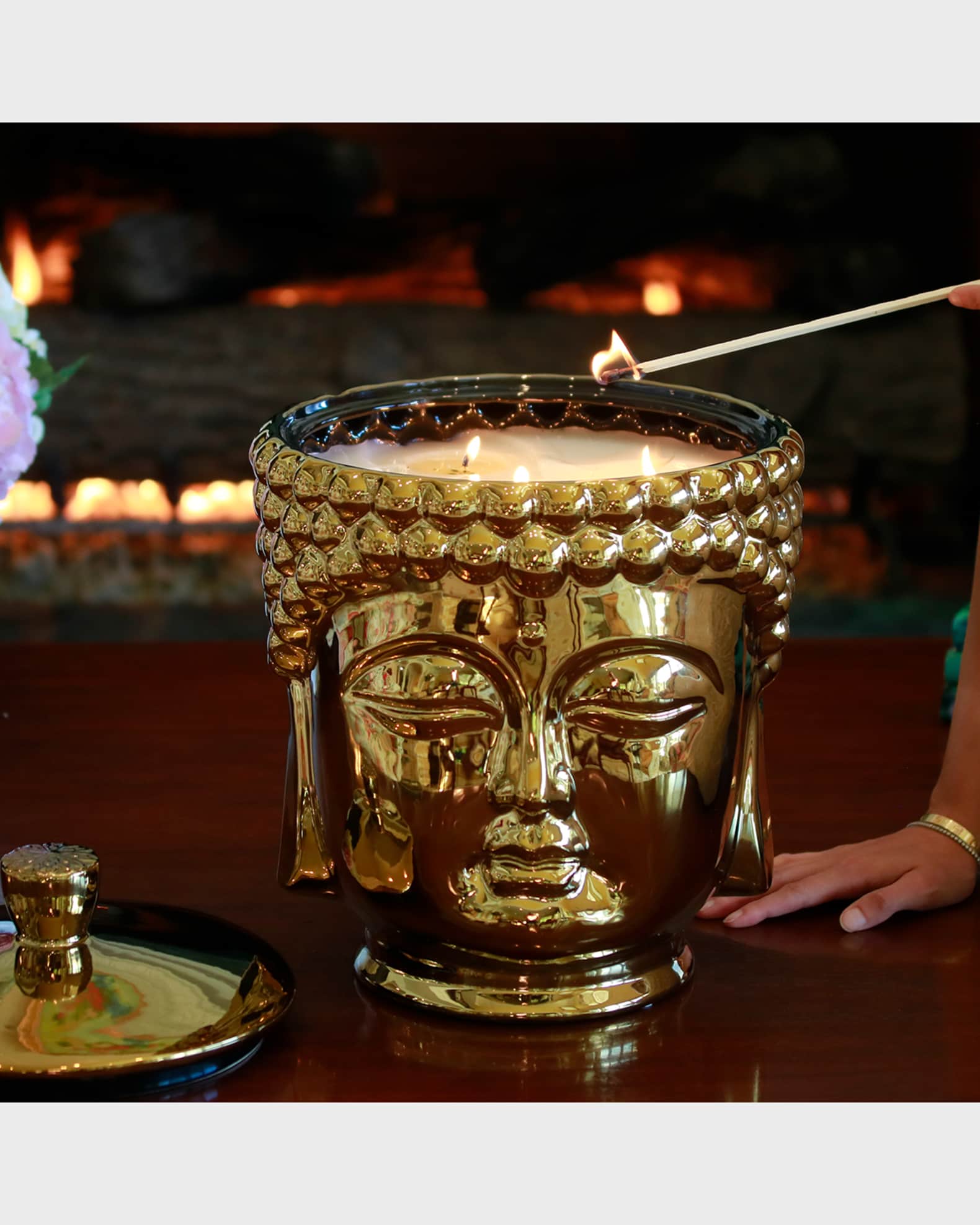 Thompson Ferrier 480oz Grande Buddha Scented Candle | Neiman Marcus