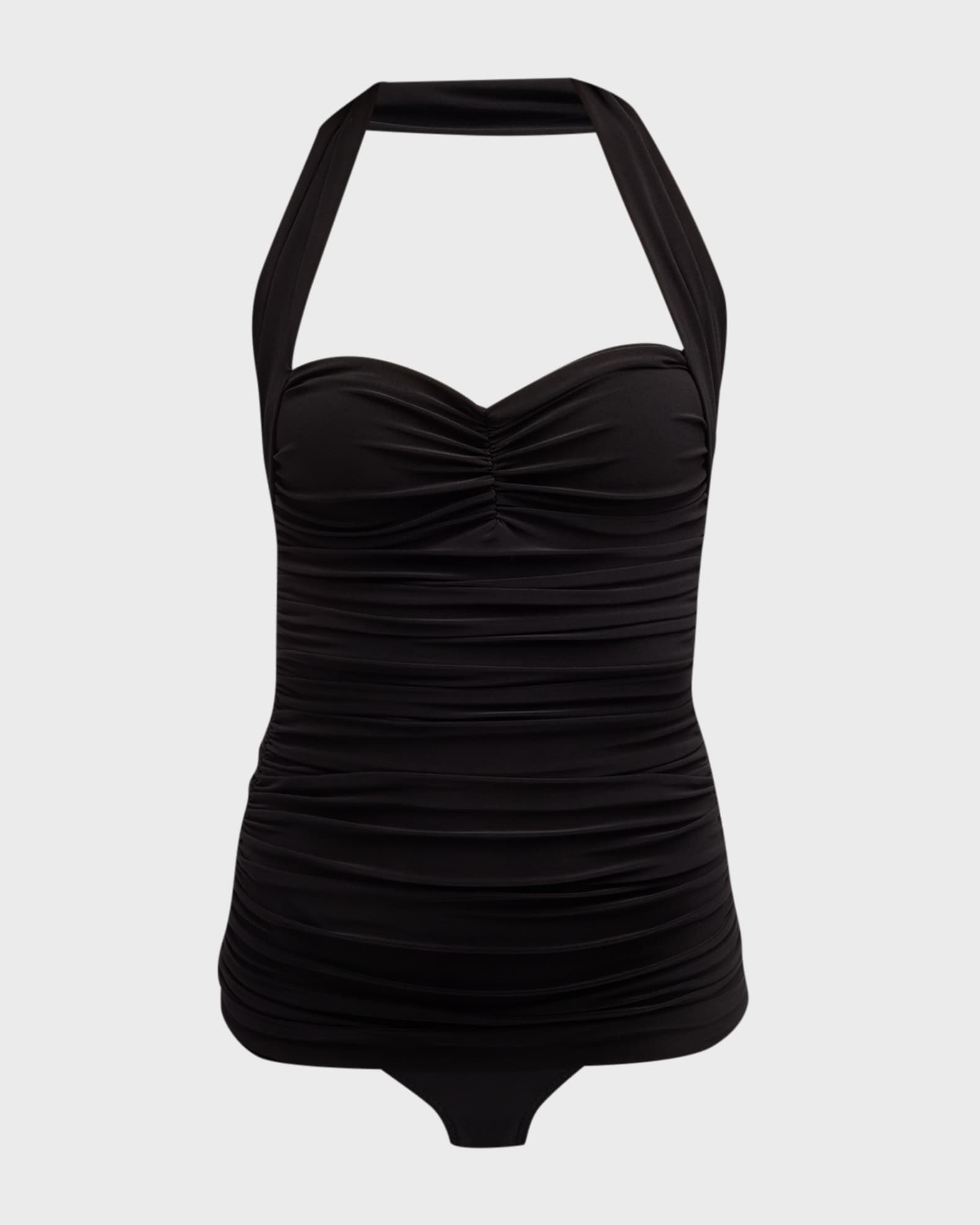 Bill Mio Halter One-Piece Swimsuit 0