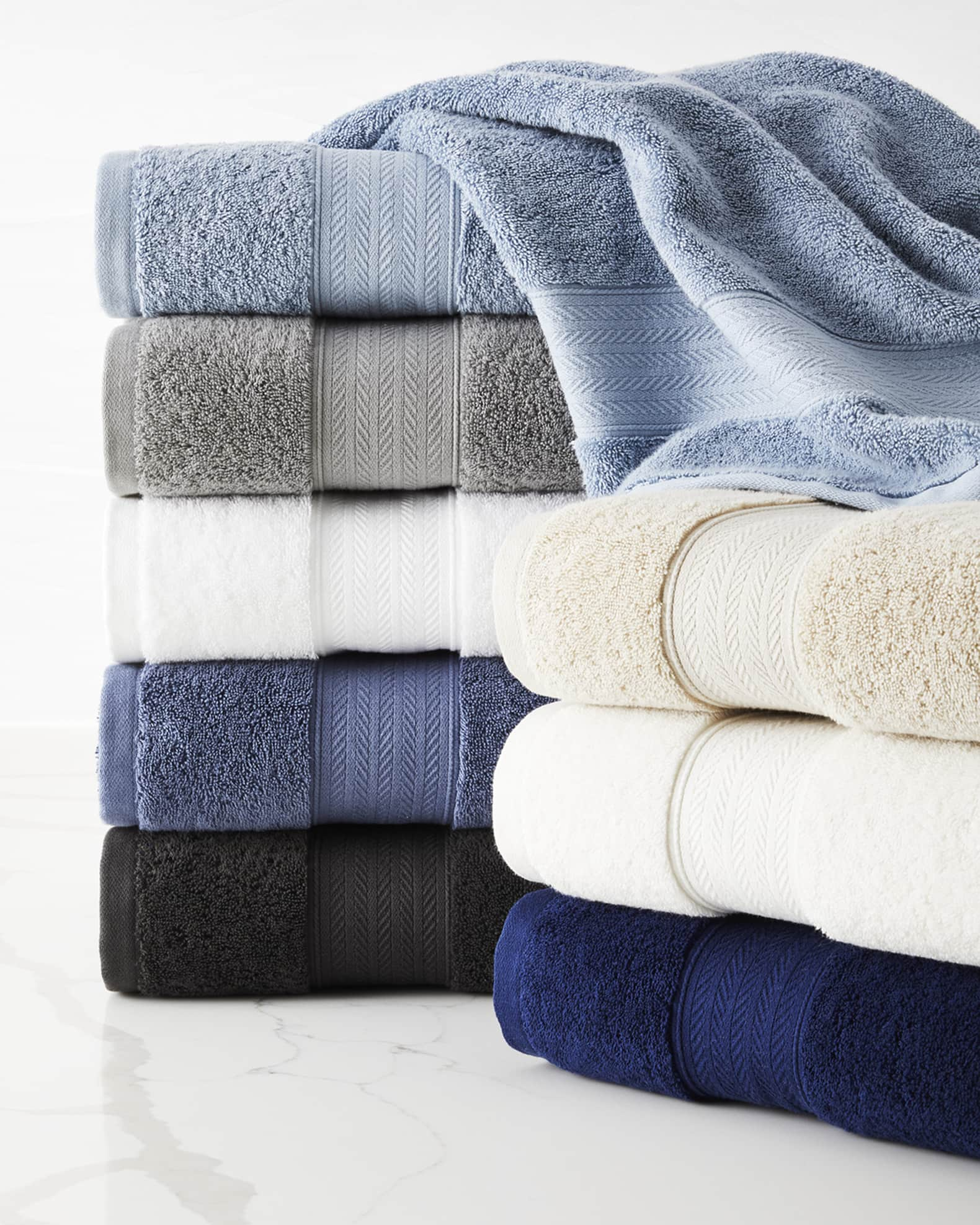 Organic Cotton Dawson Bath Towels & Mat