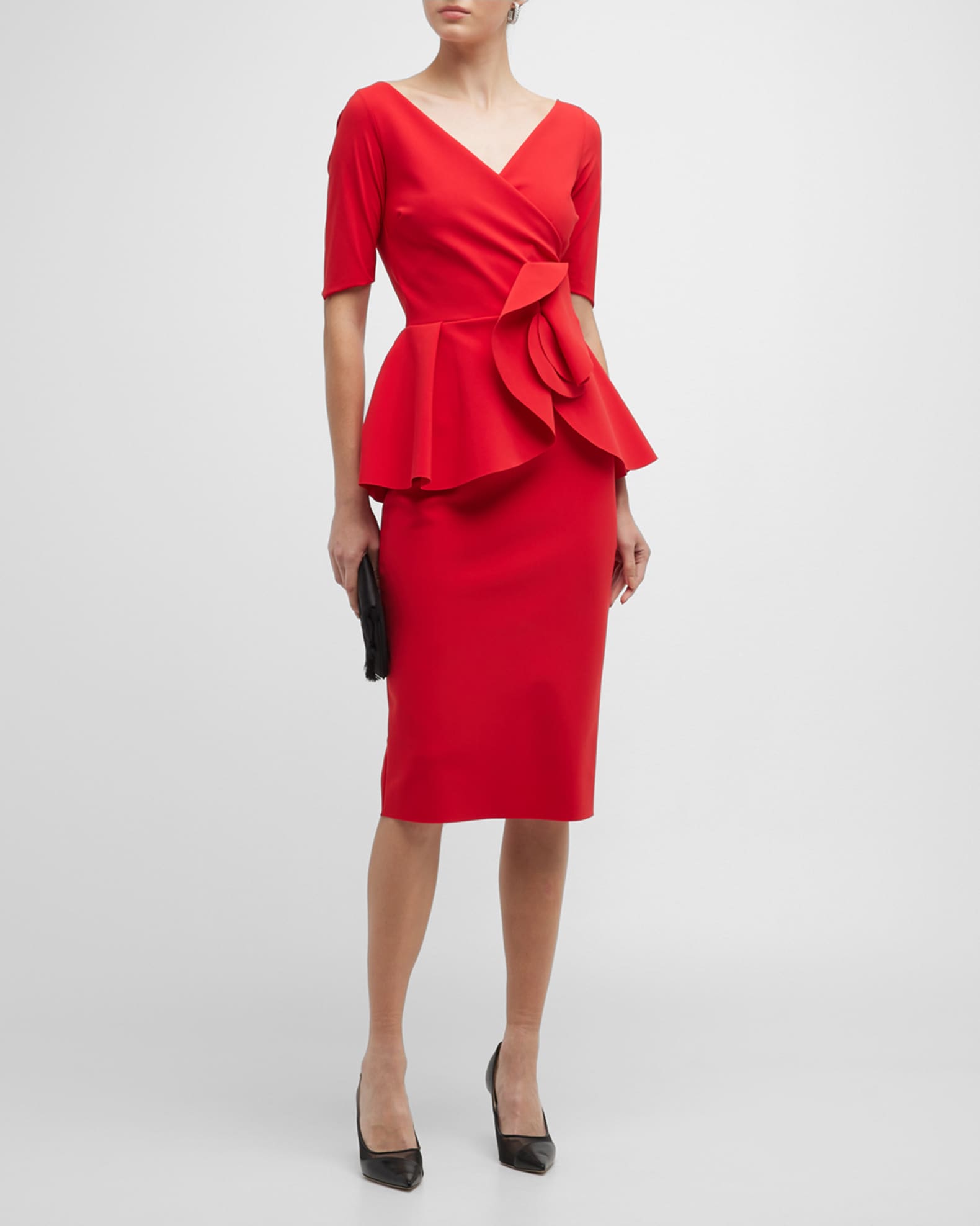 peplum plus size tops