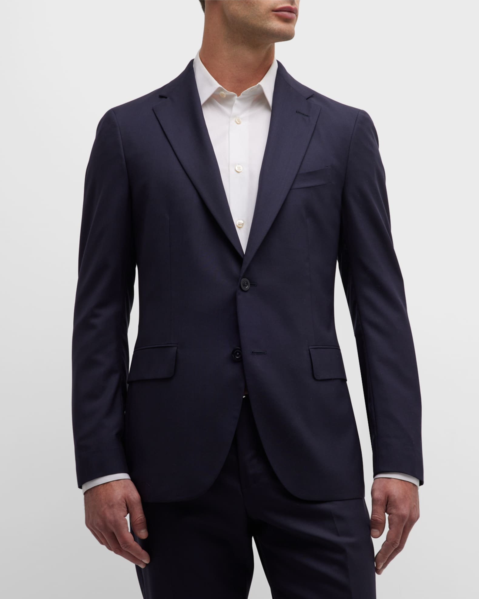 Boglioli Men's Solid Wool Suit | Neiman Marcus