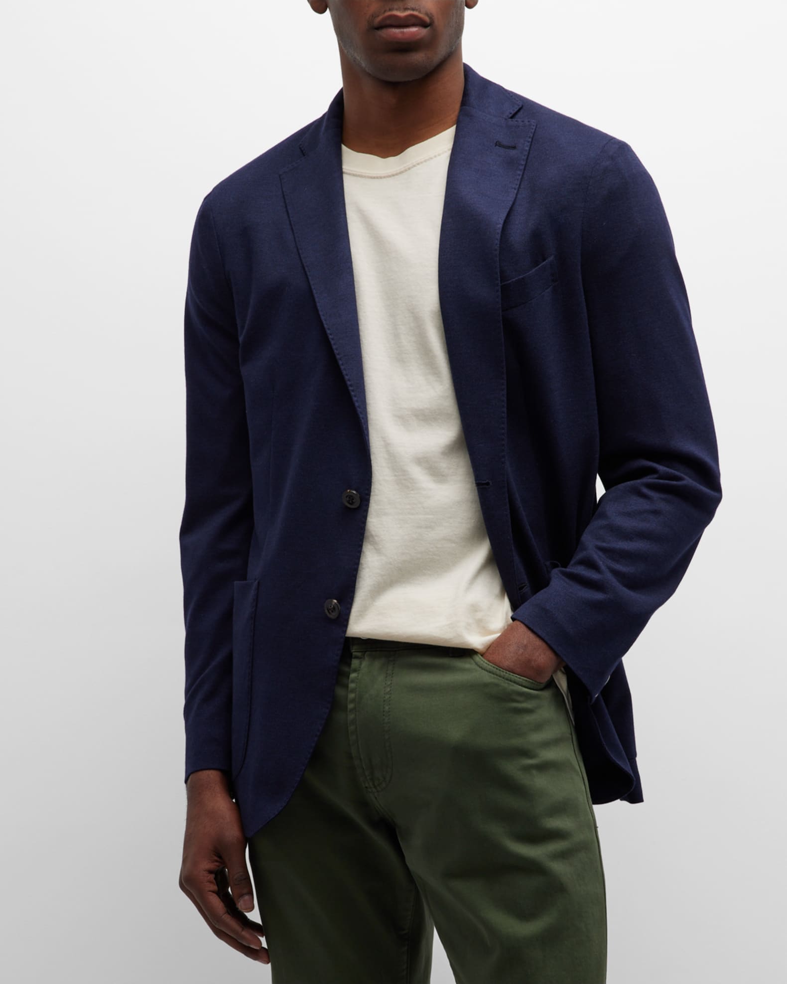 Boglioli Men s Cashmere Silk Blazer Neiman Marcus