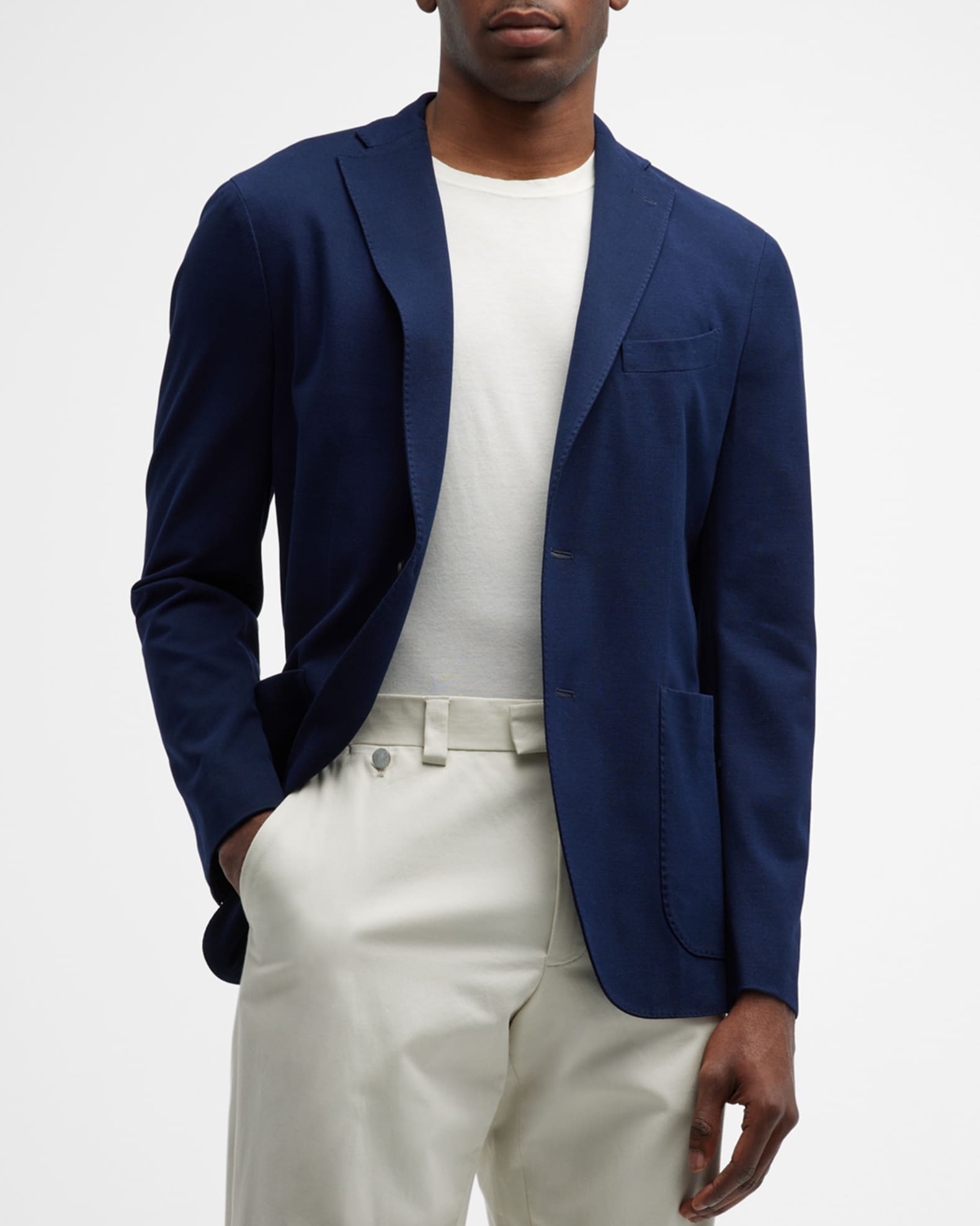 Casual jersey blazer outlet