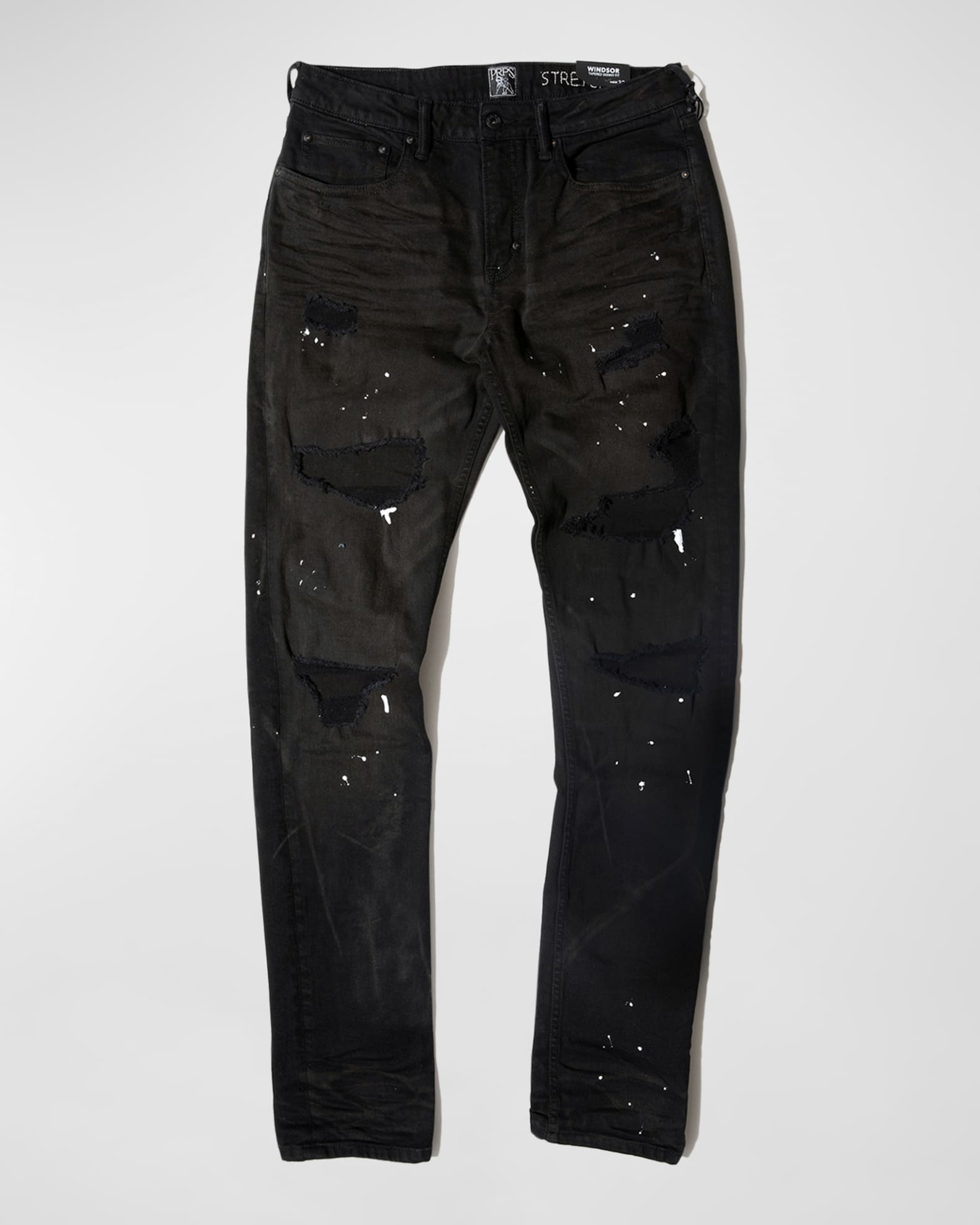PRPS Men's Chump Slim PaintSplatter Jeans Neiman Marcus