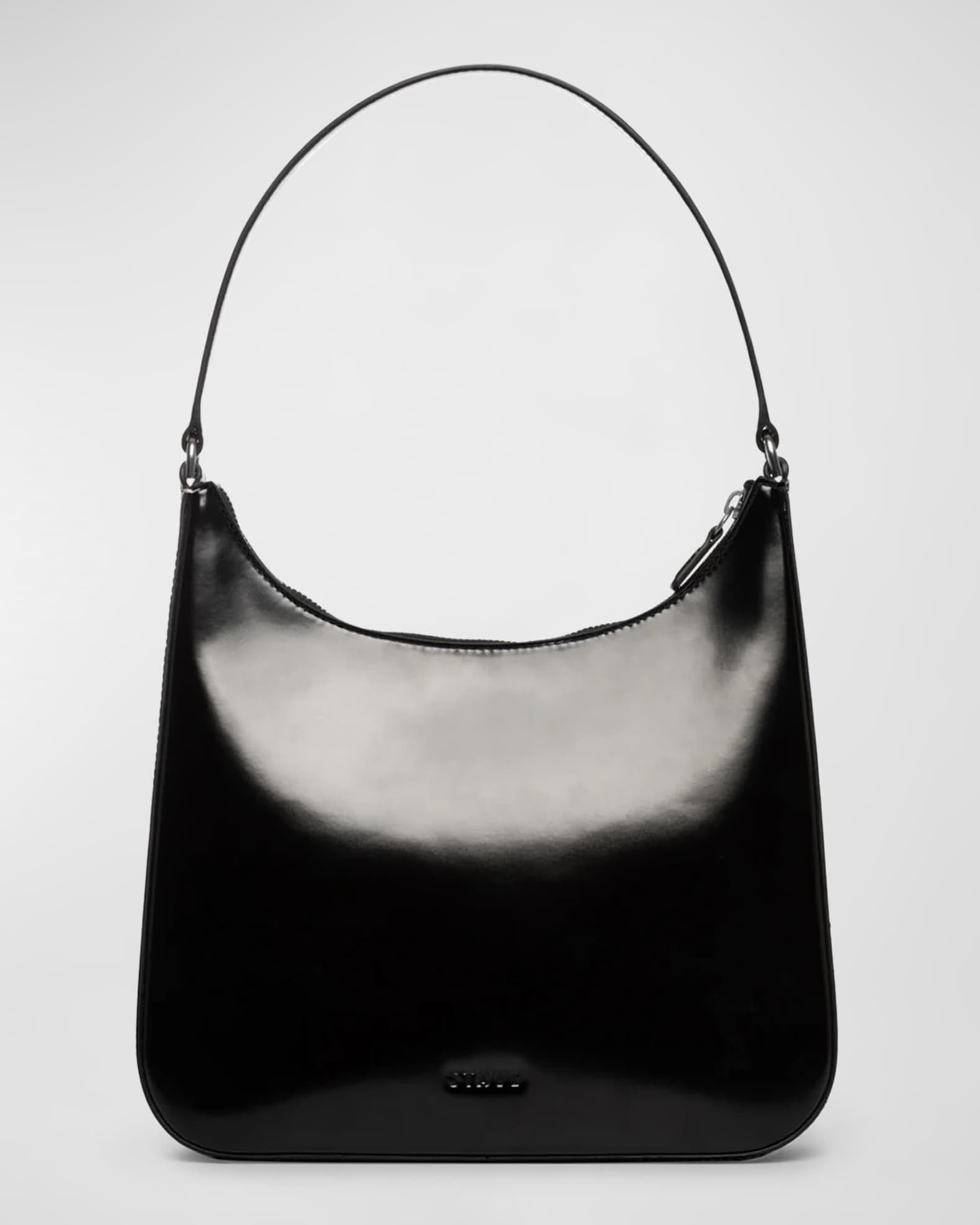 Alec Zip Leather Shoulder Bag 0