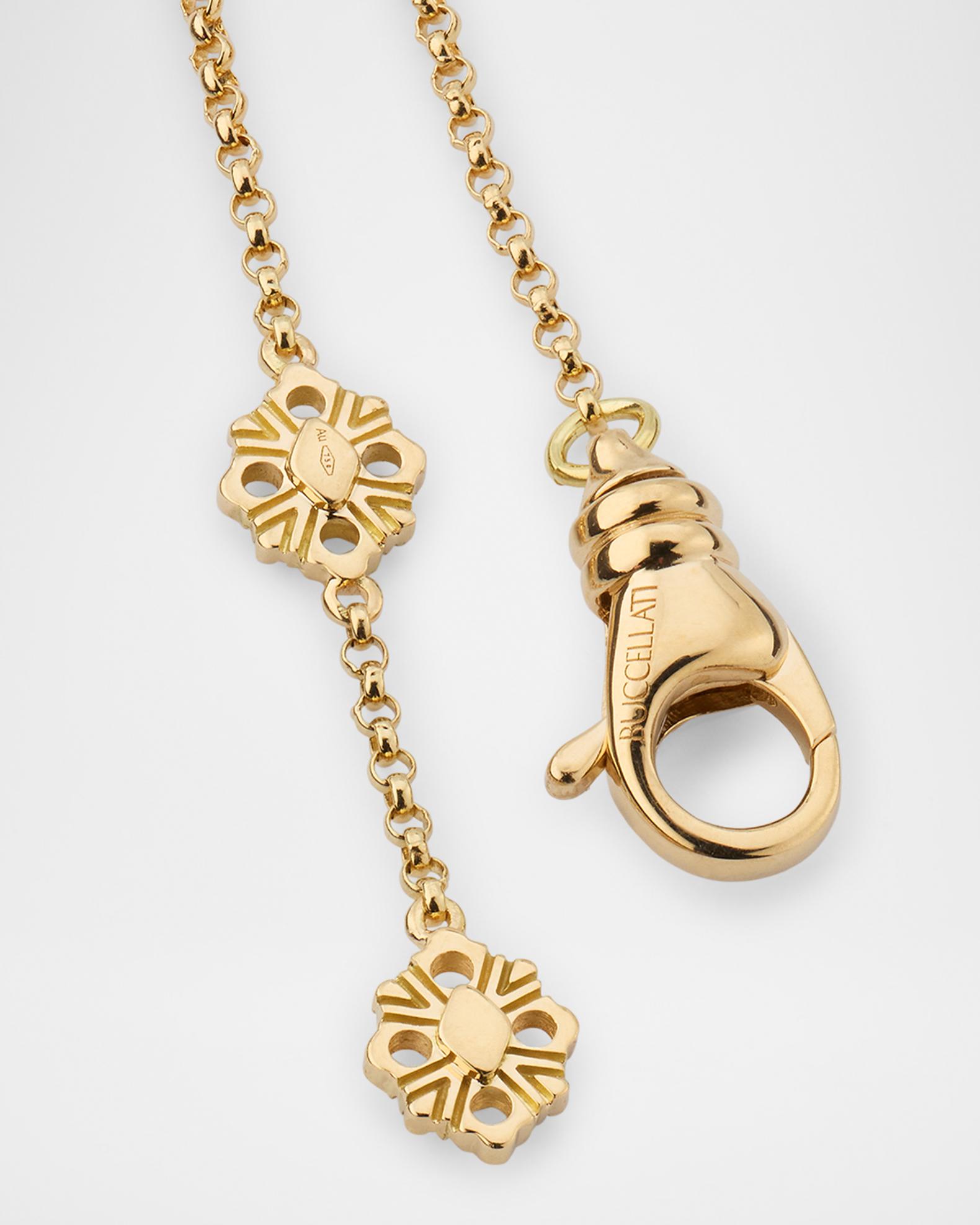 Buccellati Opera Tulle 18K Yellow Gold Amazonite Pendant Necklace