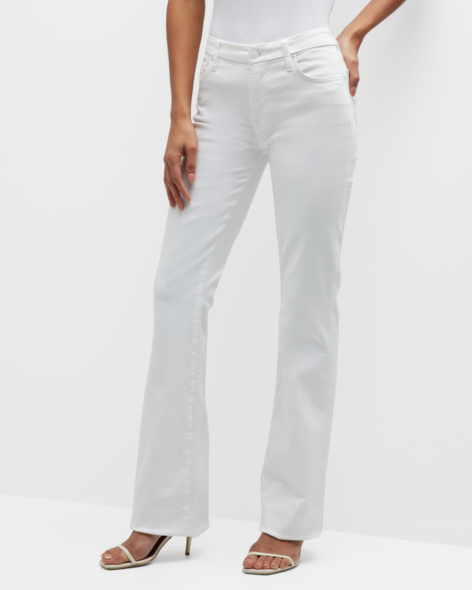 Opsplitsen Lam prinses 7 for all mankind Kimmie Mid-Rise Bootcut Jeans | Neiman Marcus