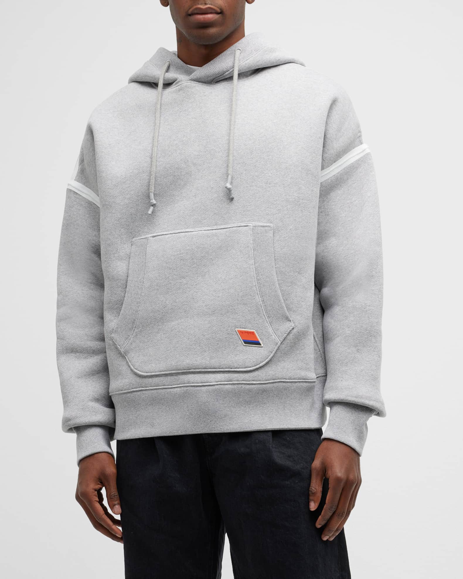 mens nike taped hoodie