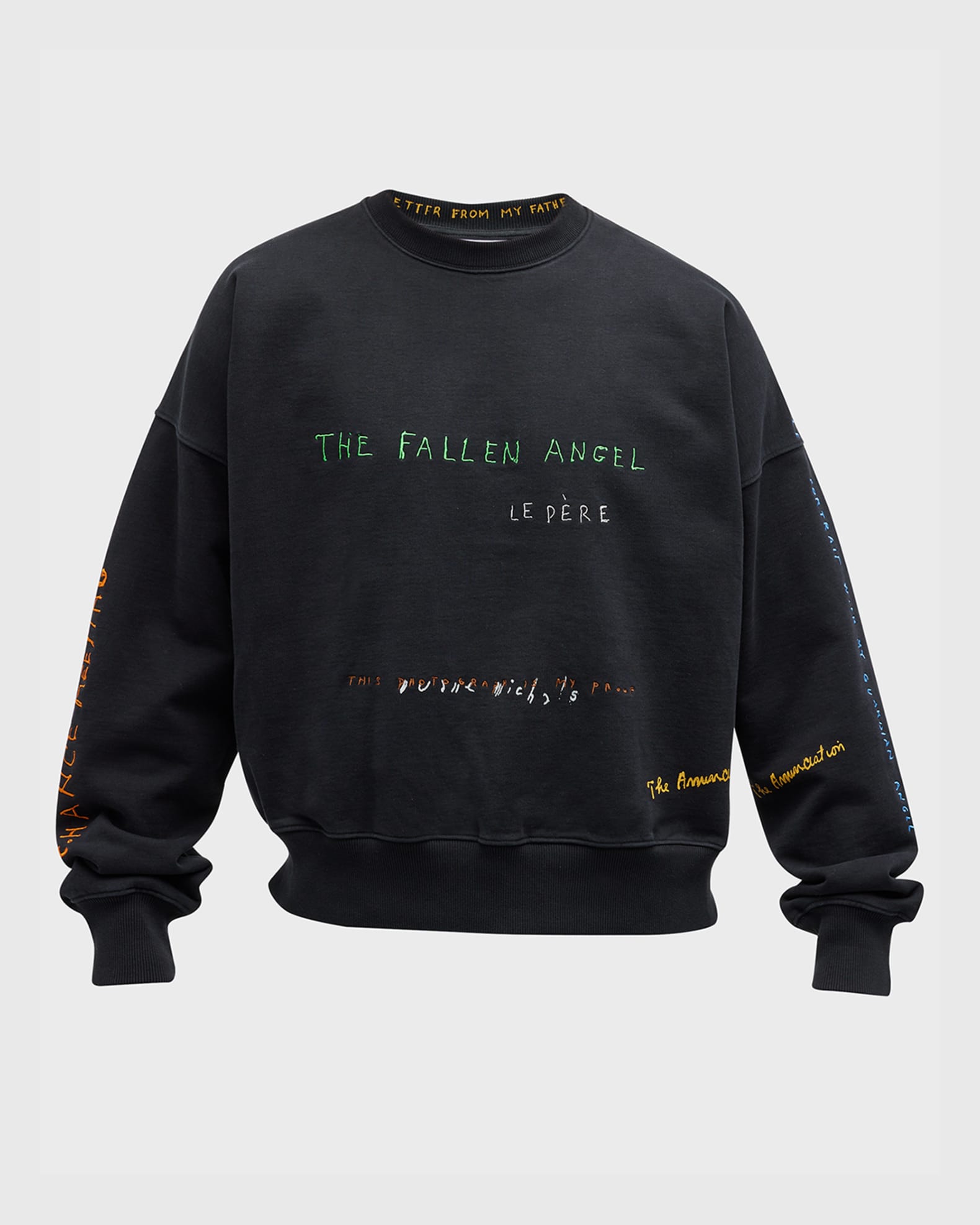 Fallen angel sweatshirt top