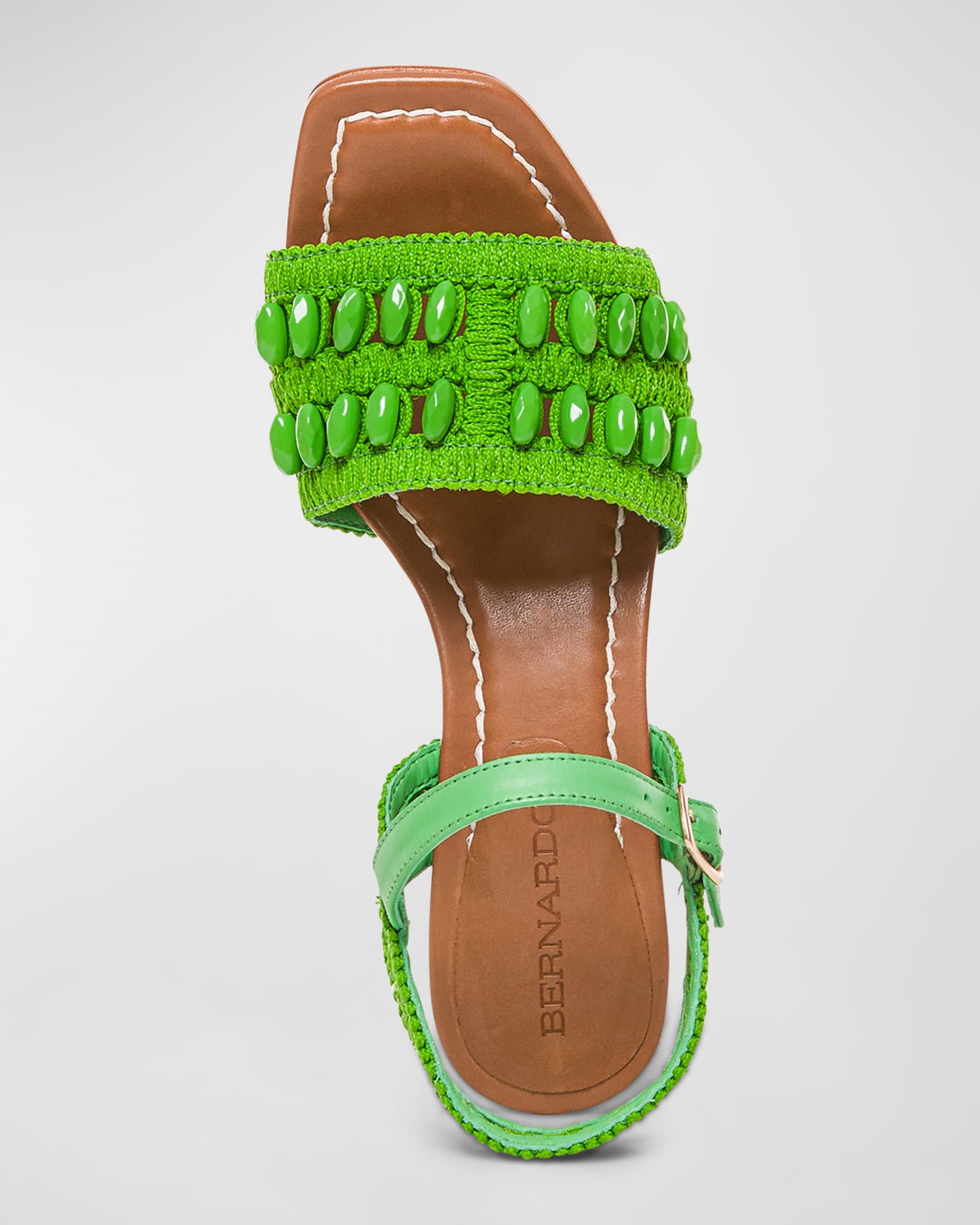 Bernardo Belize Beaded Sandals Neiman Marcus