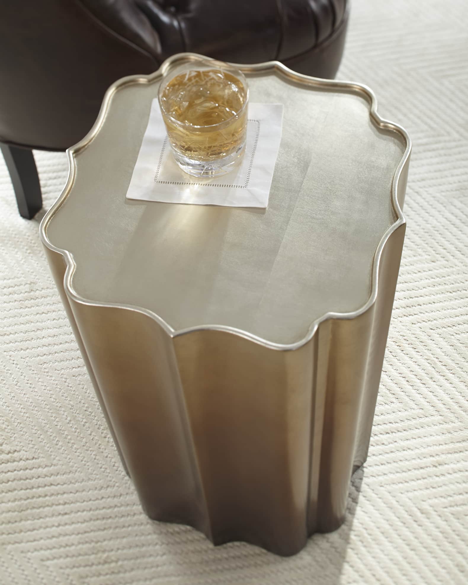 Caracole Good As Gold Accent Table | Neiman Marcus