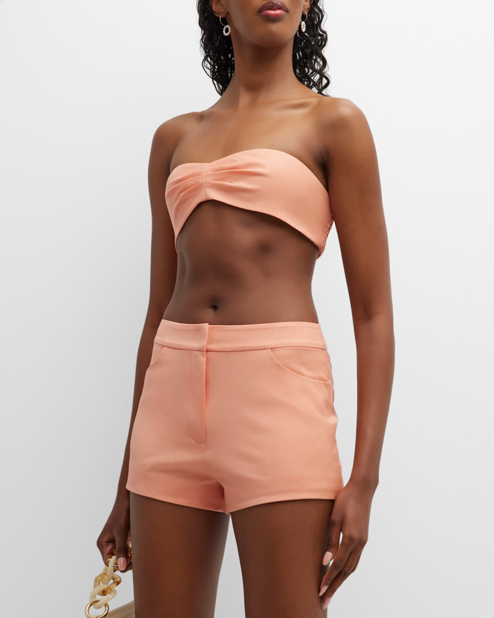 Sculptural Cone-Cup Bra Top