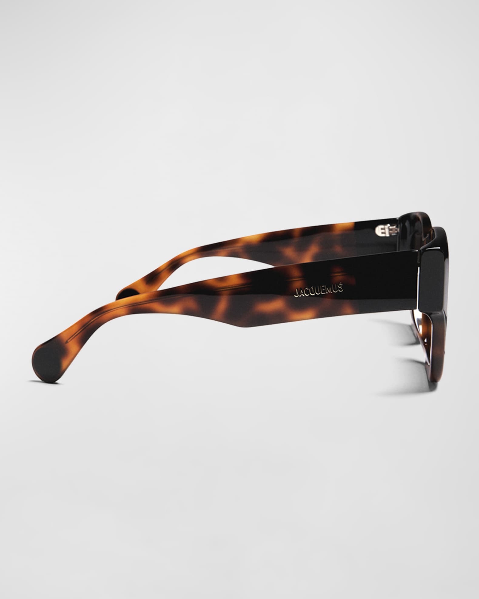 Les Lunettes Baci Square Acetate Sunglasses  1