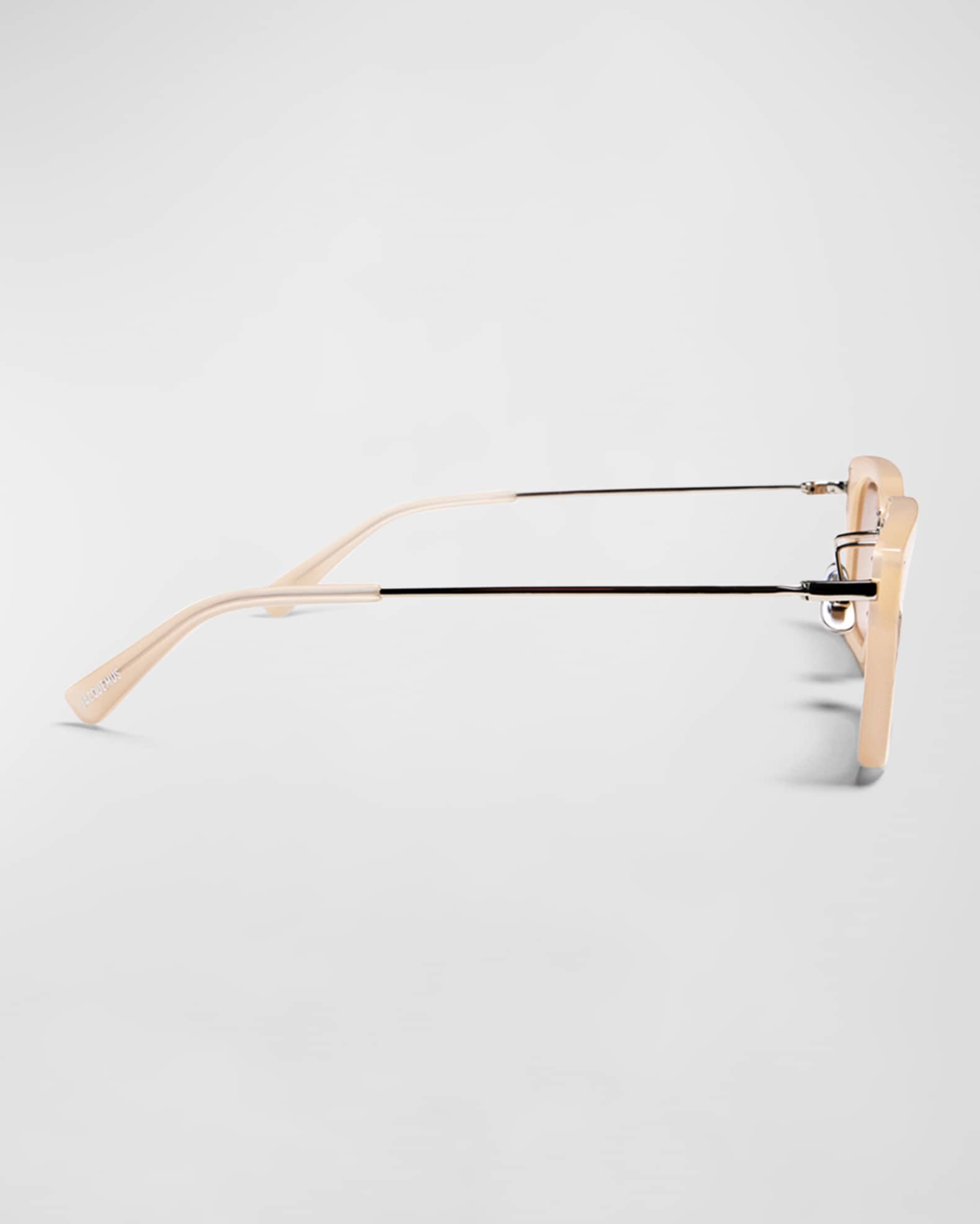 Les Lunettes Soli Acetate Rectangle Sunglasses  1
