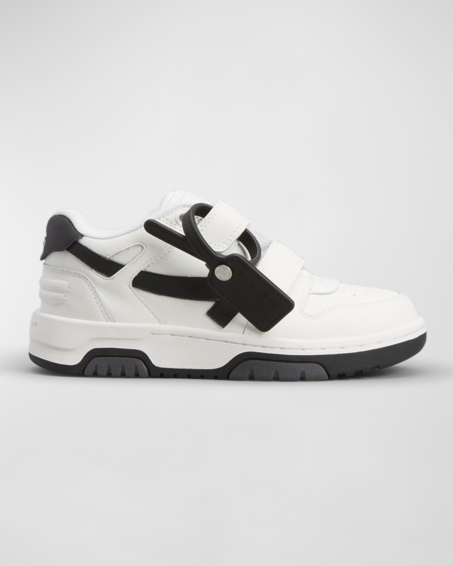 Off-White Kid's Out Of Office Leather Sneakers, Size Toddler/Kids ...