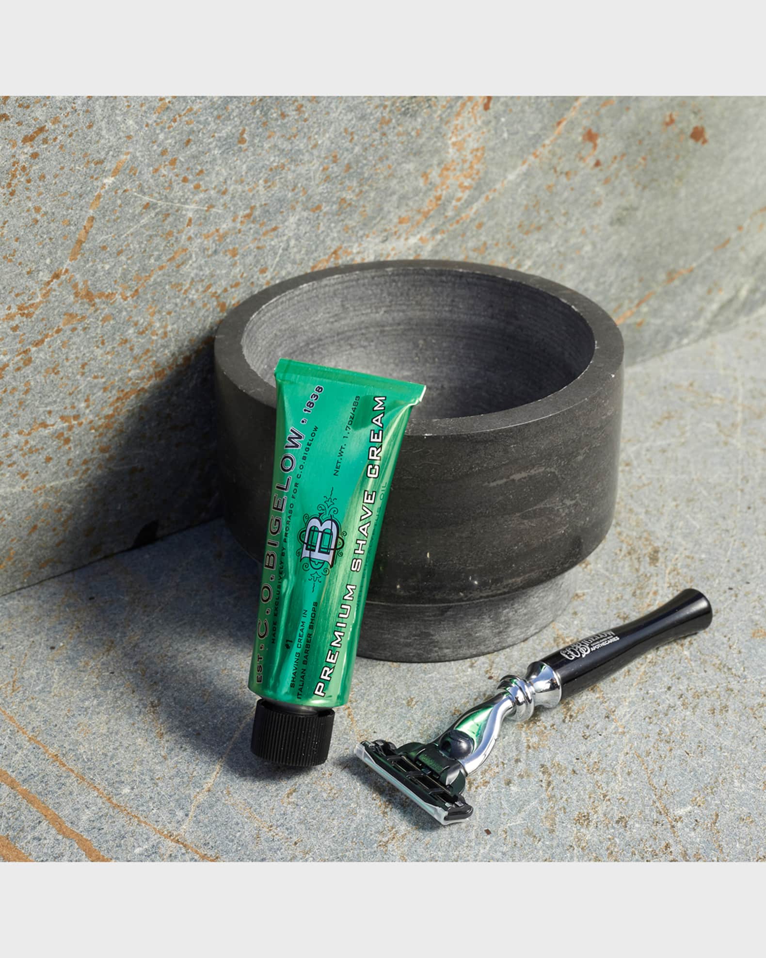 C.O. Bigelow Premium Shave Gift Kit Neiman Marcus