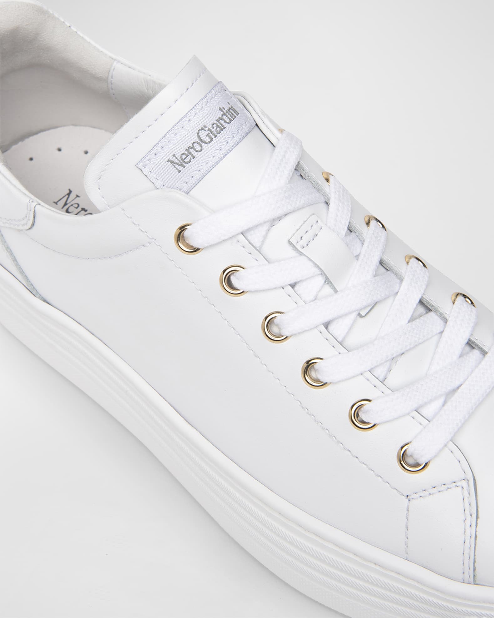 Nero giardini skipper bianco luxury silver top