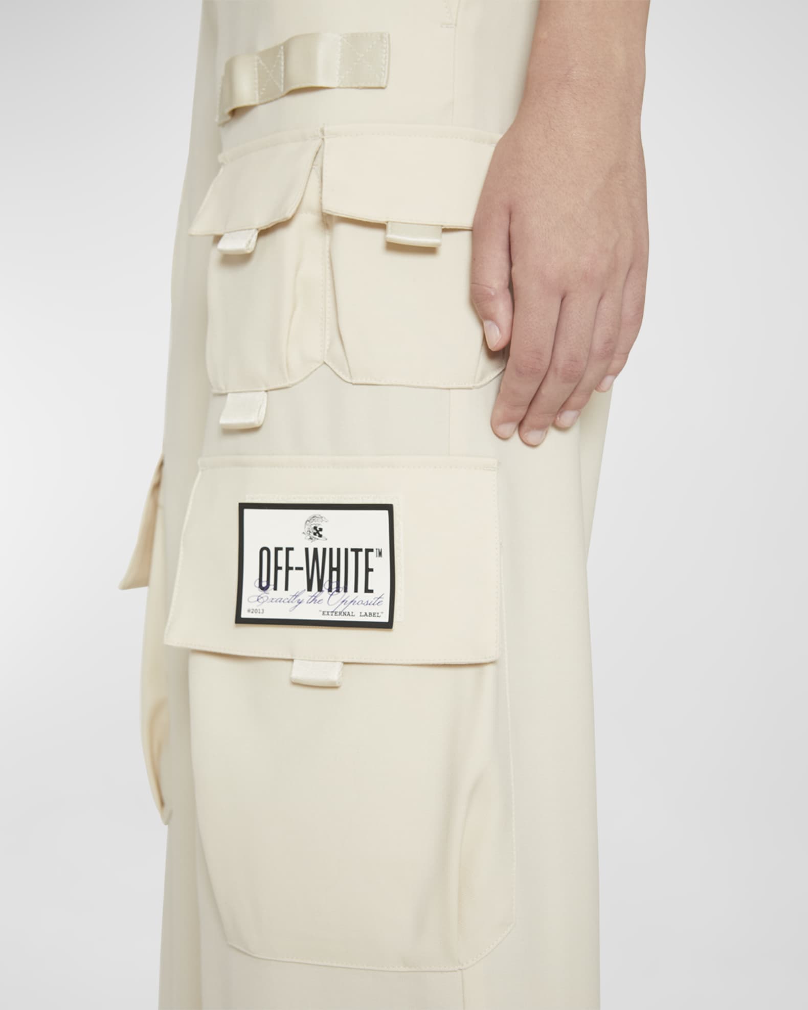 OFF-WHITE WOMEN Toybox Dry Wool Multi-pocket Pants – Atelier New York