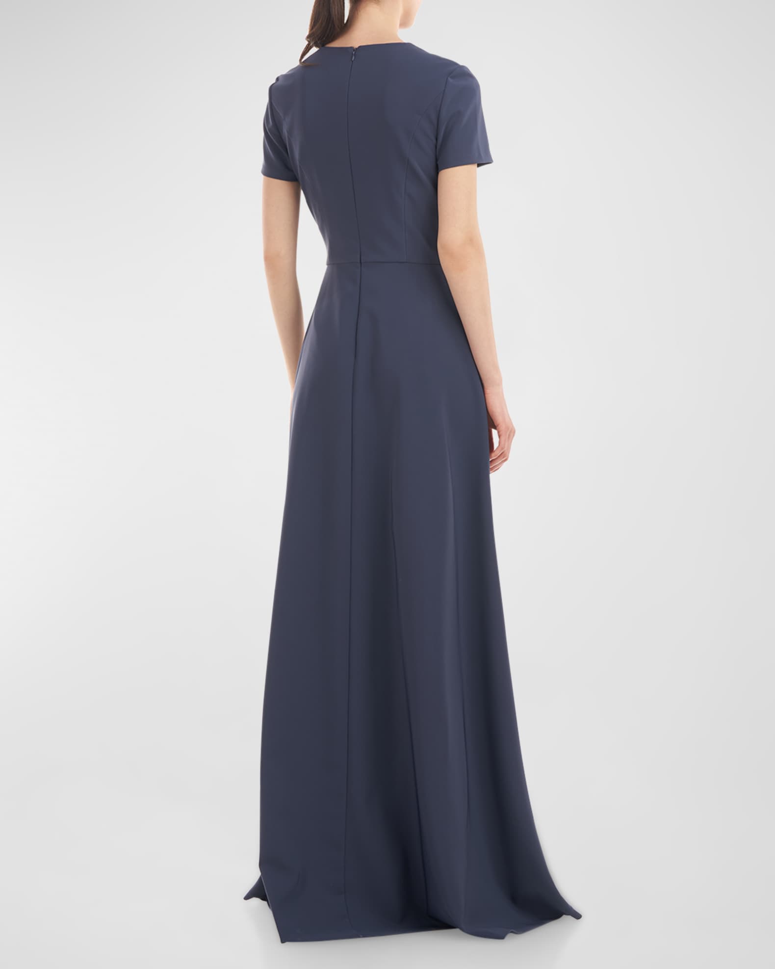 Short Sleeve Crepe Jumpsuit main image 1