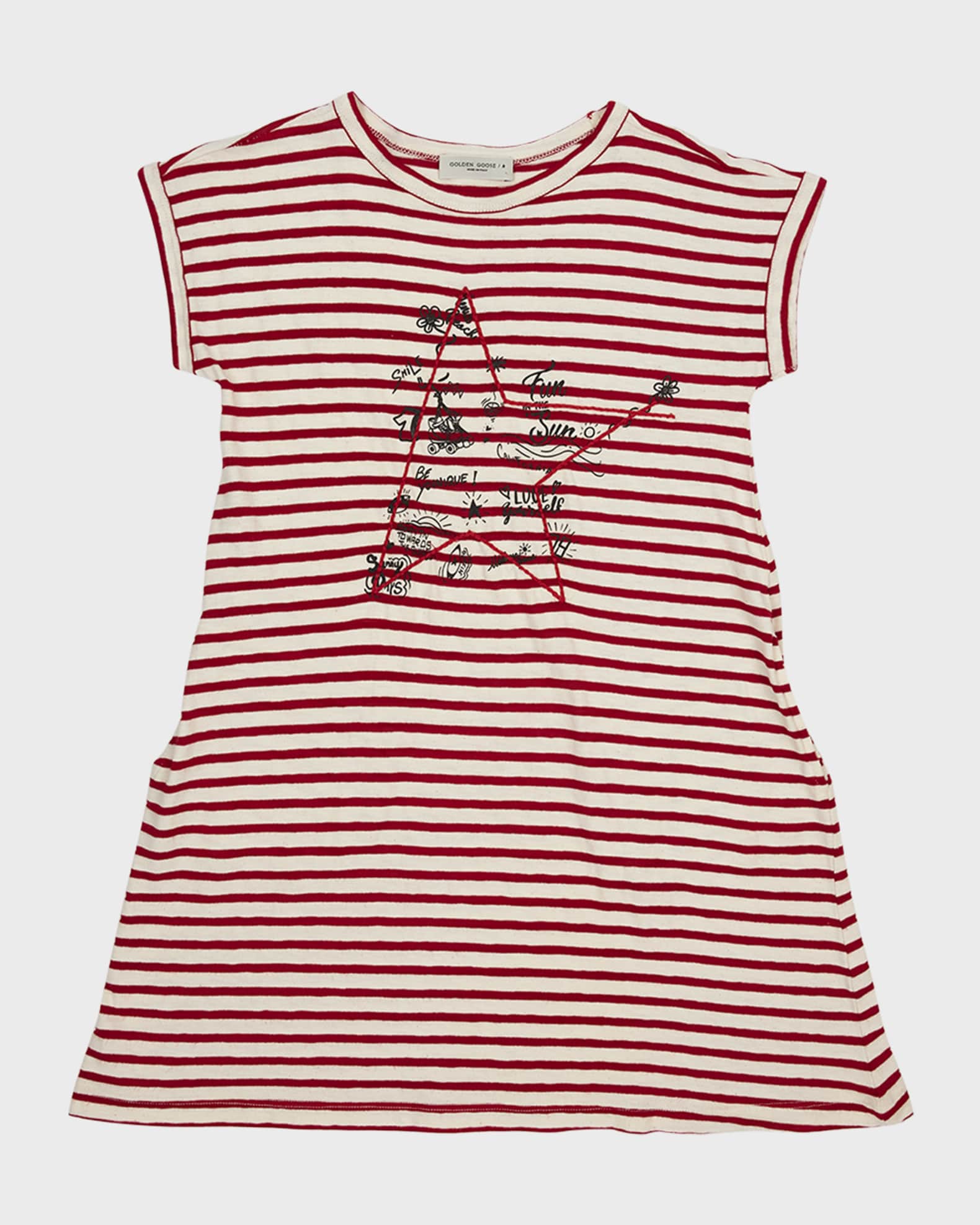 golden goose tshirt dress Moschino - Goose organic cotton jersey dress - Black main image 0