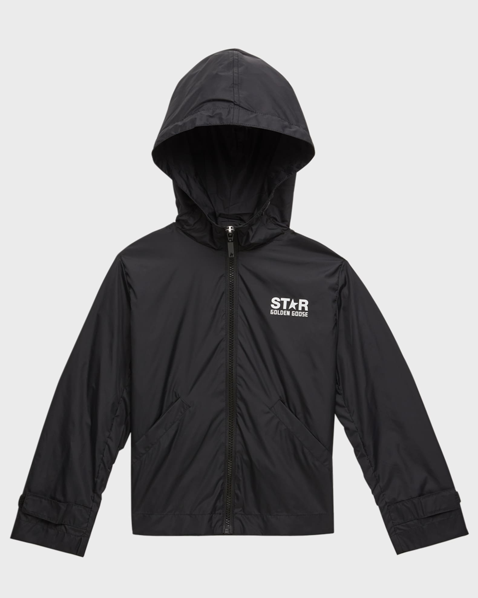 Boy's Star Logo-Print Windbreaker, Size 4-10 0