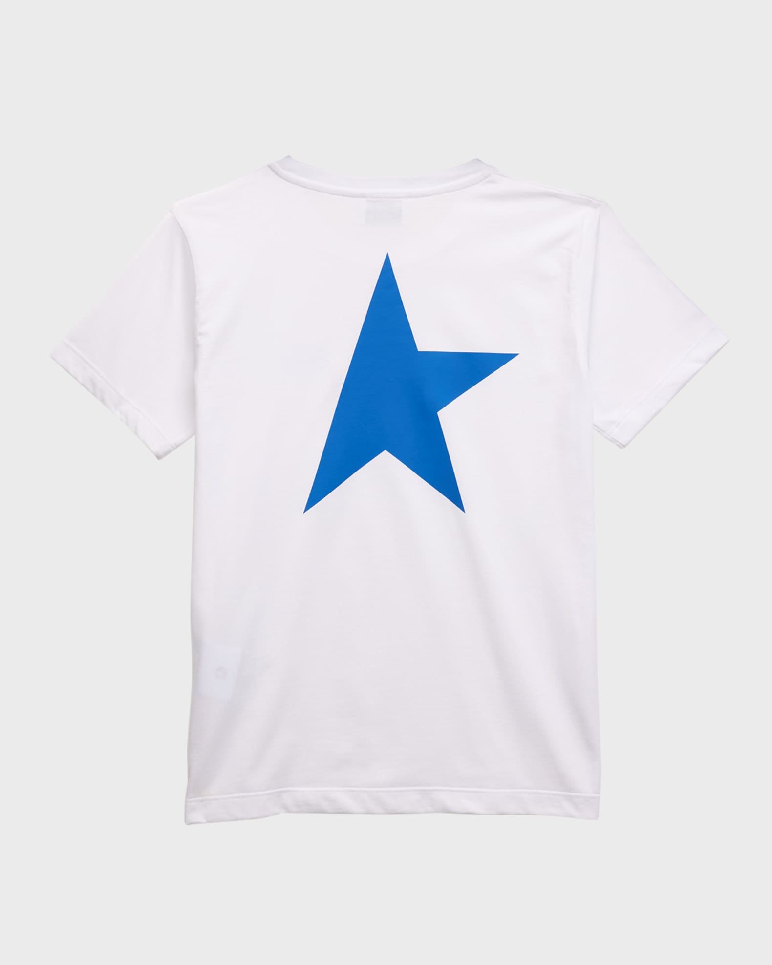 Golden Goose Kids T Shirt With Logo And Maxi Star Gkp01273p000898 10310
