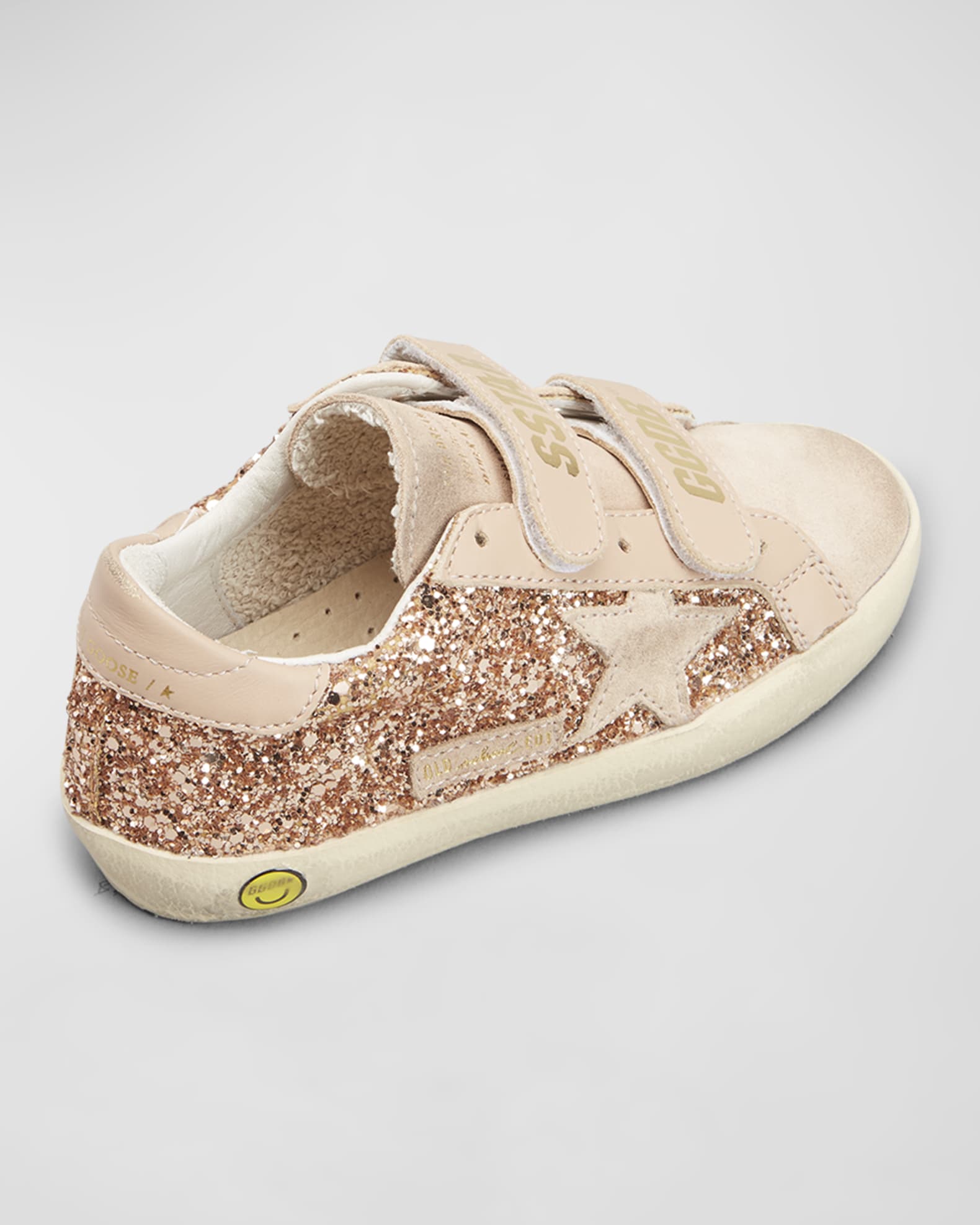 Golden Goose Girl's Old School Glitter LowTop Sneakers, Baby/Toddler
