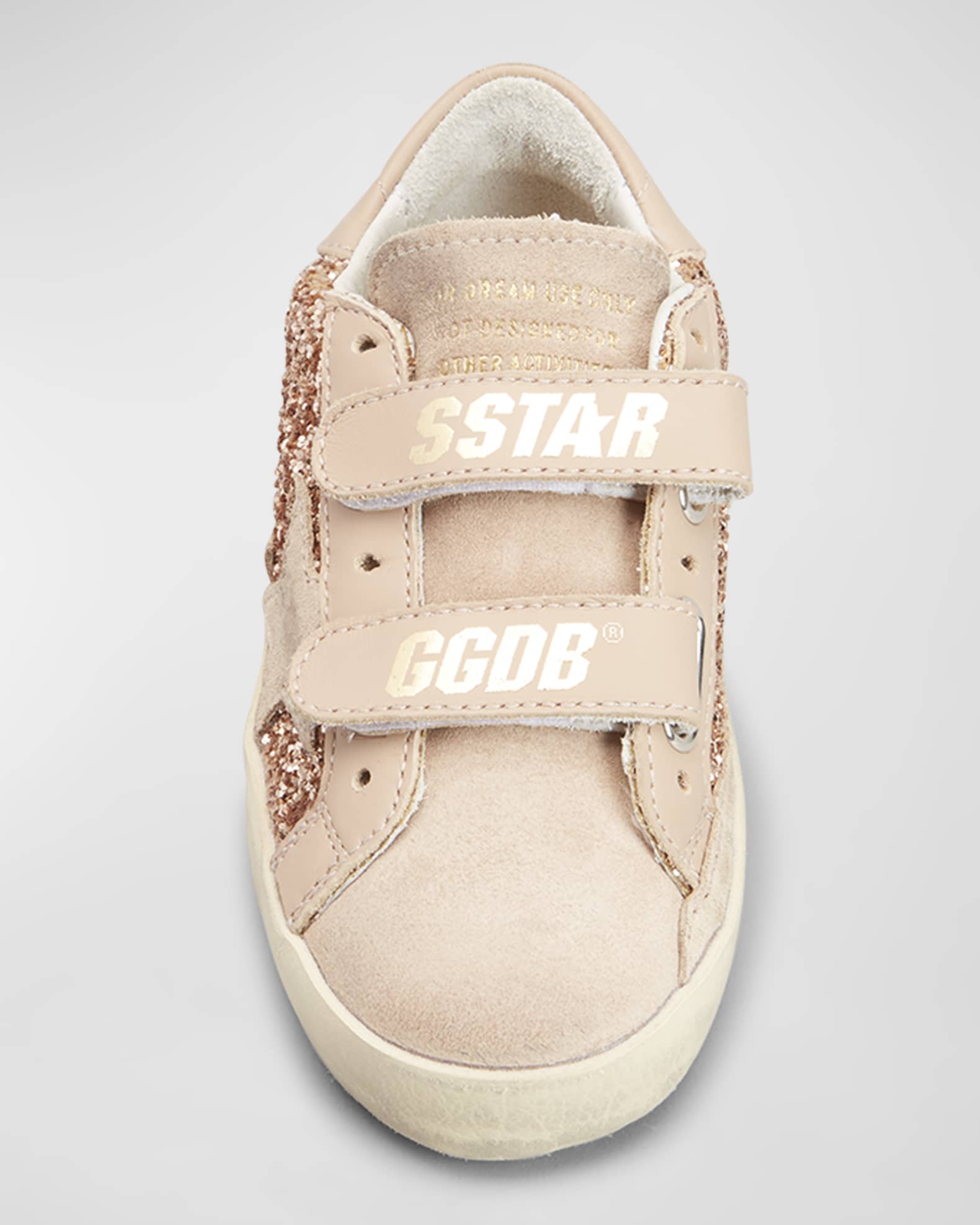 Golden Goose Girl's Old School Glitter LowTop Sneakers, Baby/Toddler