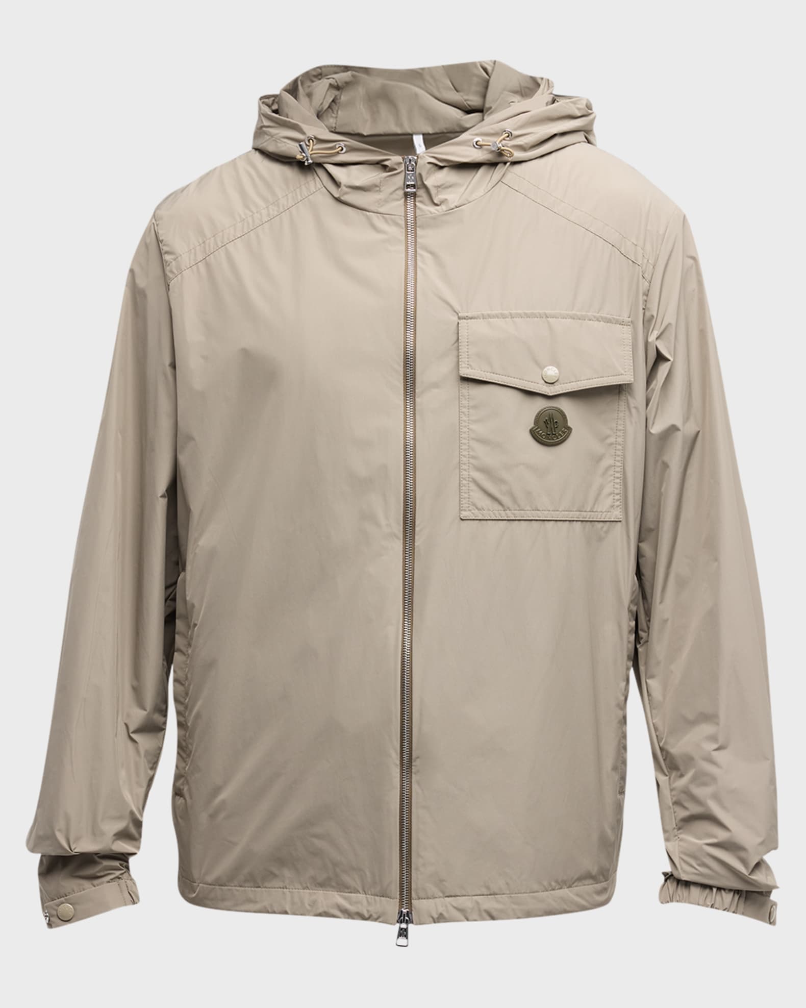 Moncler lightweight hooded jacket outlet