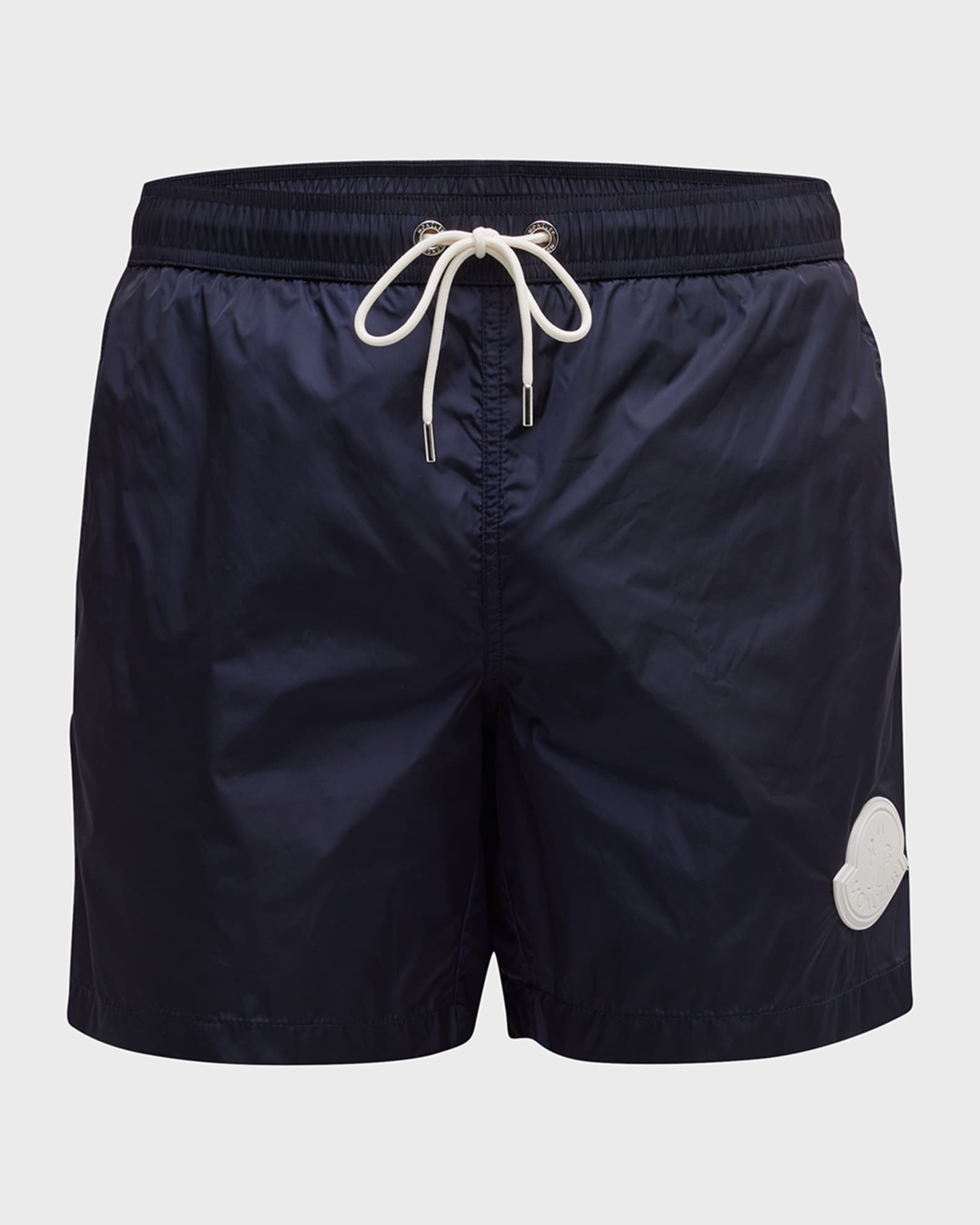 Moncler Monogram-Print Swim Shorts