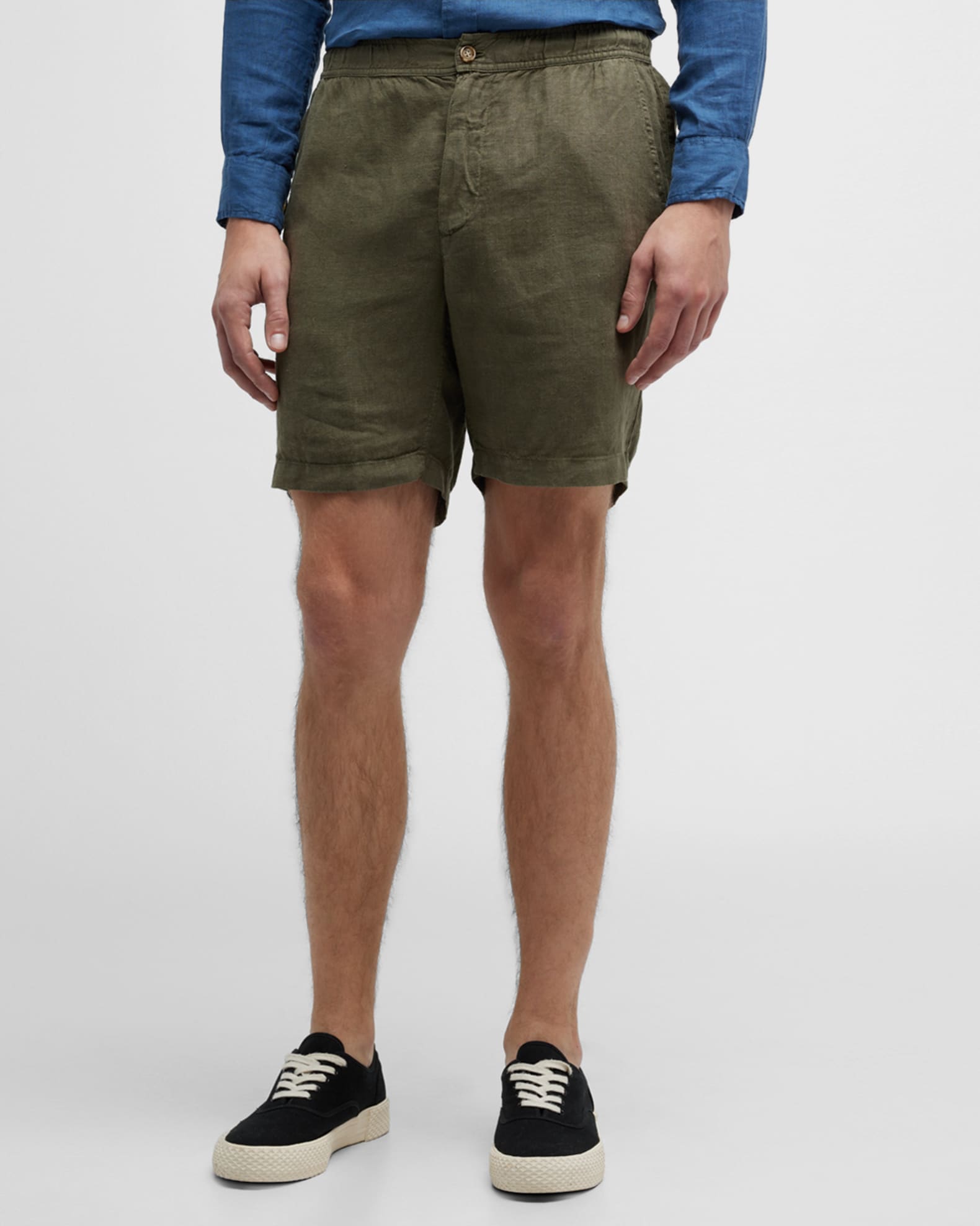 Men's Amalfi Linen Shorts 1