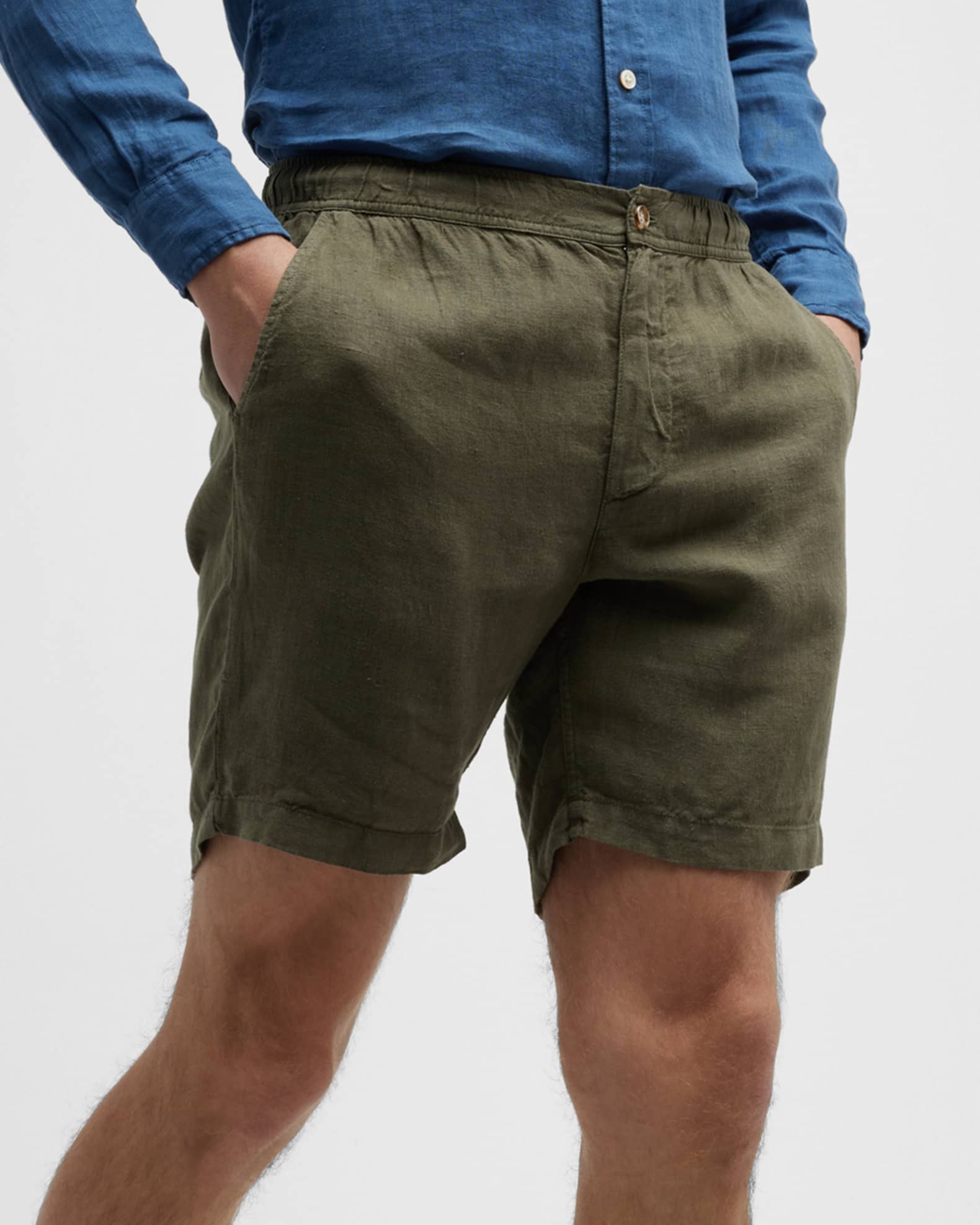 Men's Amalfi Linen Shorts