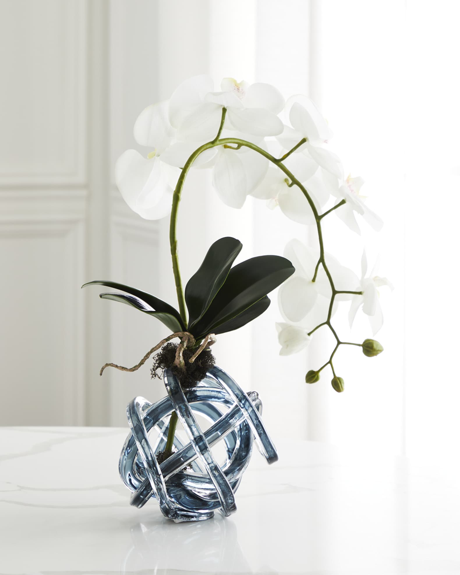 John-Richard Collection Azul Orchids Floral Arrangement | Neiman Marcus