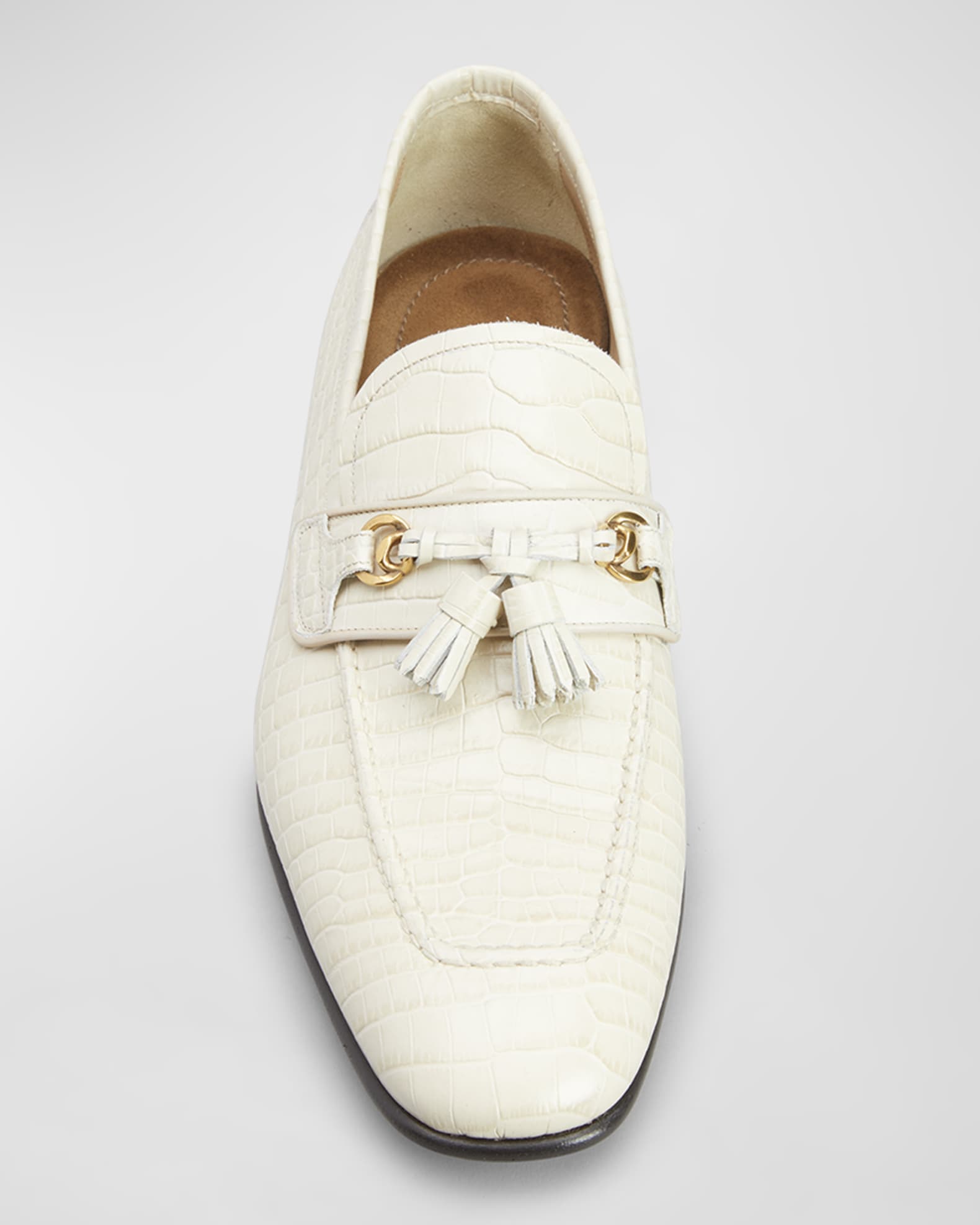 Tom ford top alligator loafers