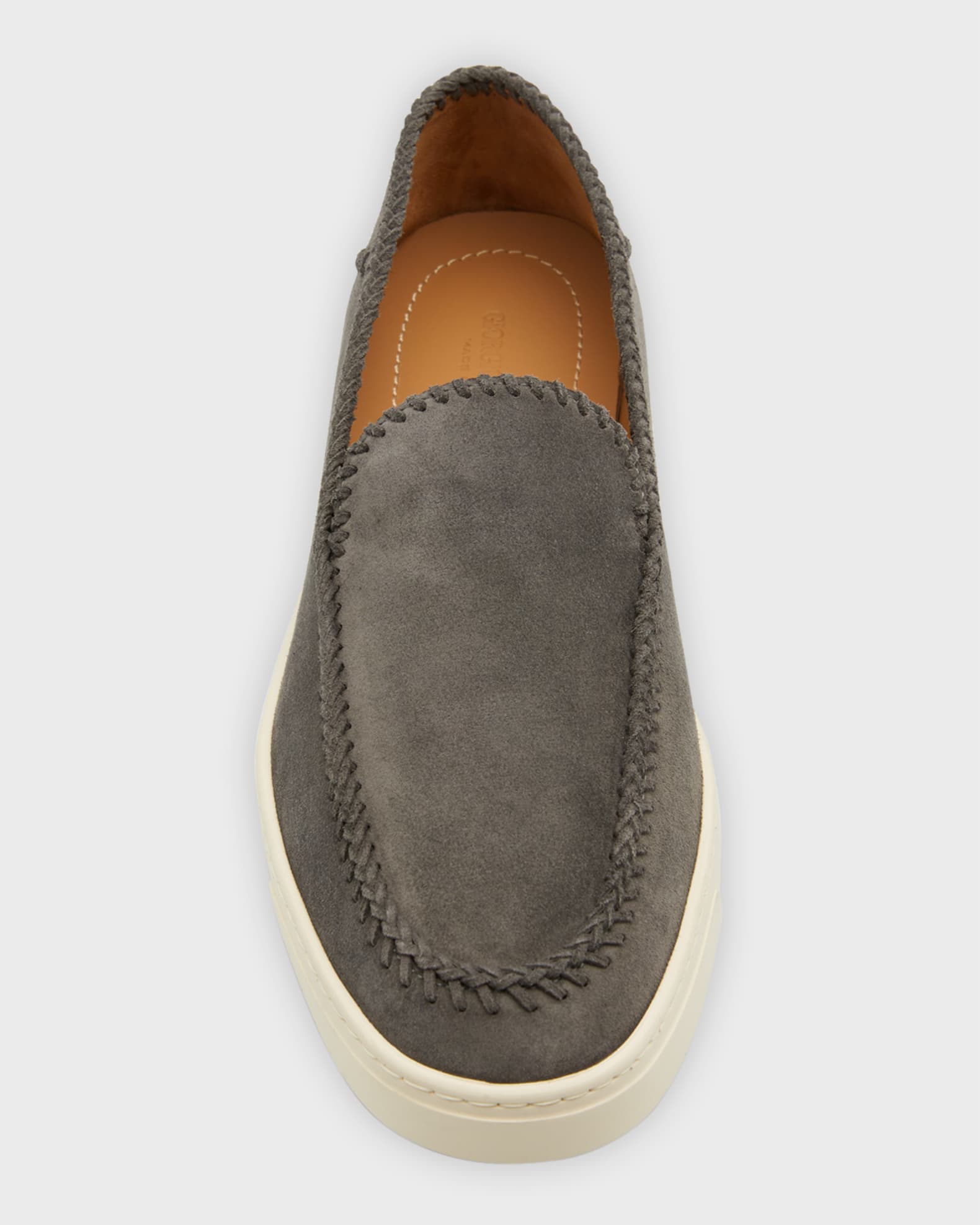 靴 Giorgio Armani slip-on shoes Giorgio Armani Leather slip-on shoes Giorgio Armani