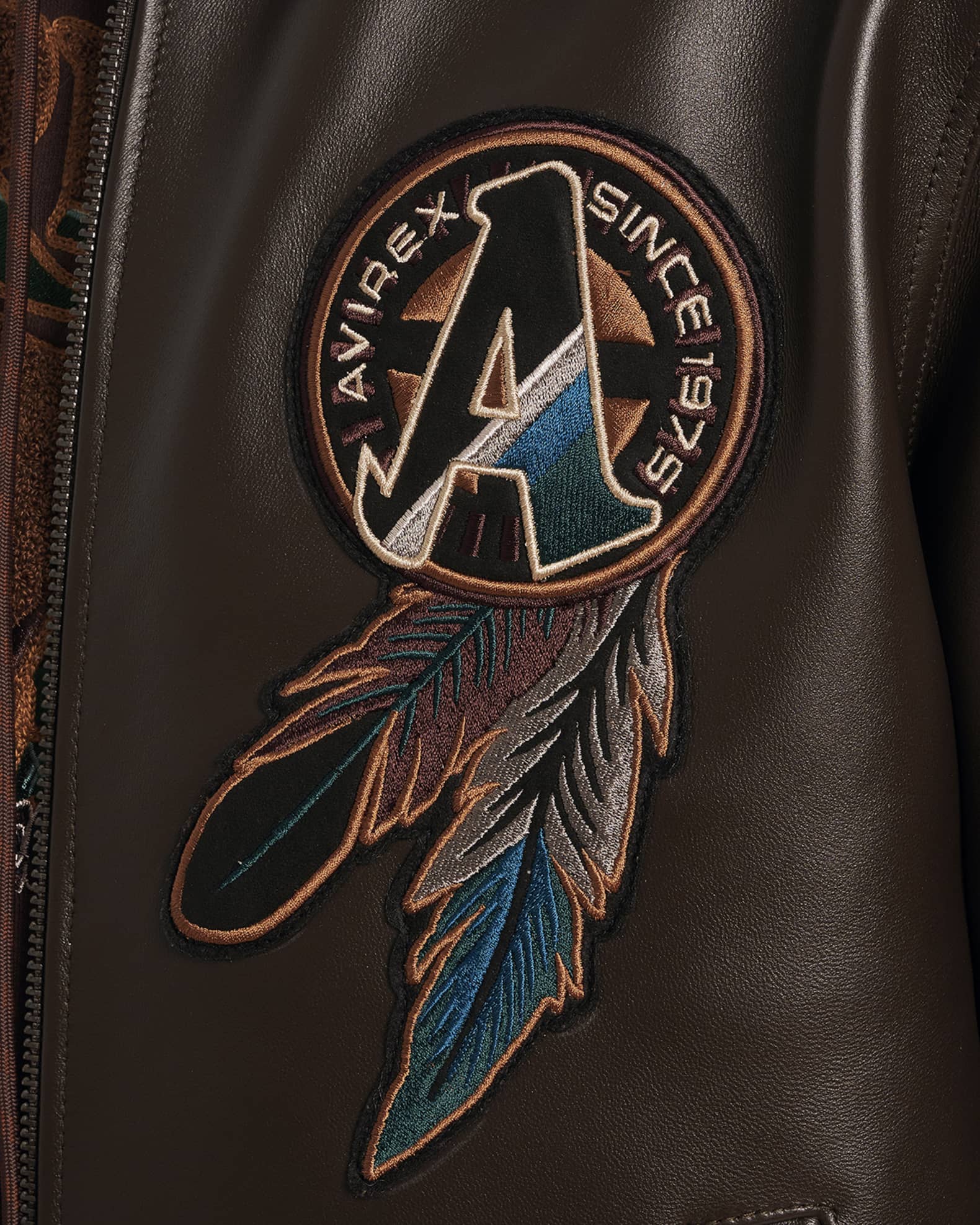 AVIREX Men's Buffalo Legends A2 Leather Jacket | Neiman Marcus