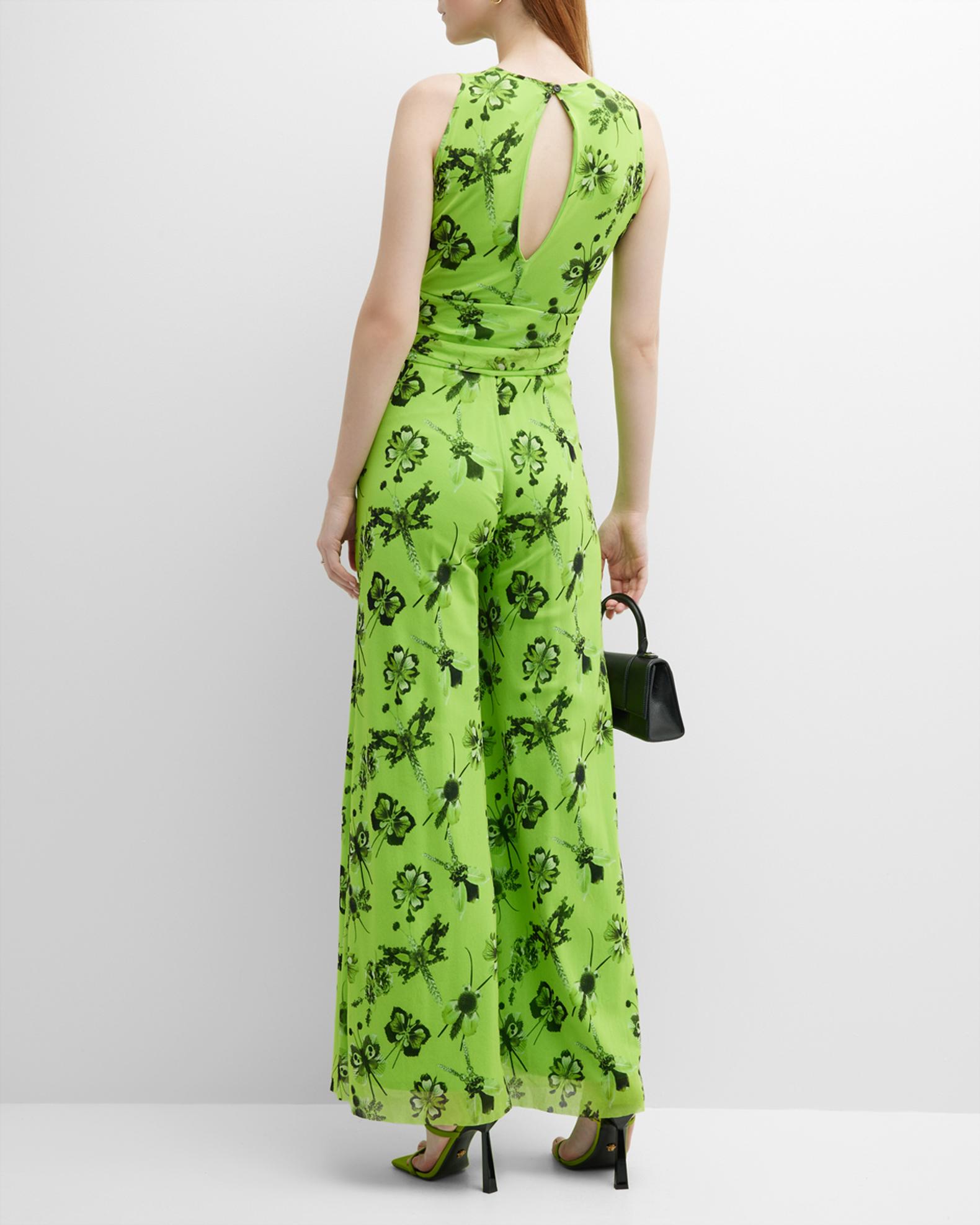 Free People The Edge Of Love - Tuta Jumpsuit Rosa Floreale Taglia XS Con Tasche