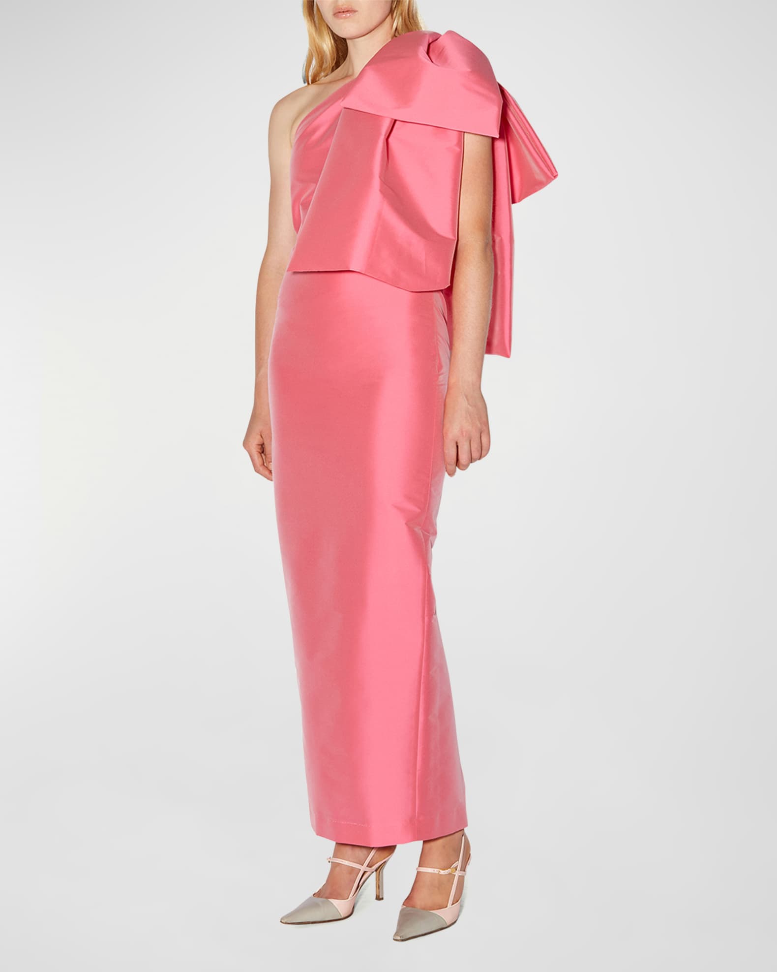 Neiman marcus pink dress new arrivals