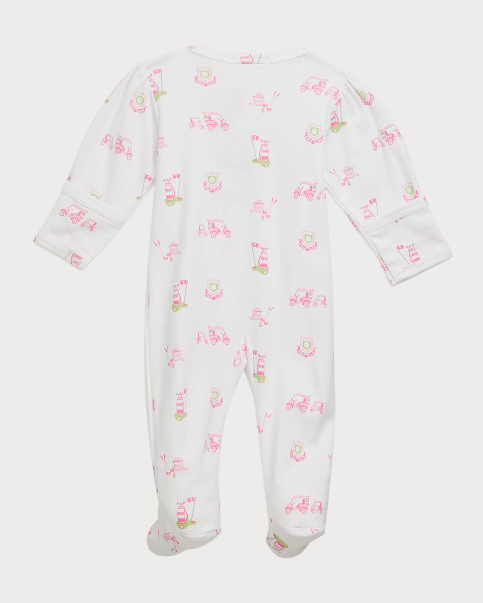 Girl's Hole In One Footie, Size Newborn-9M 1