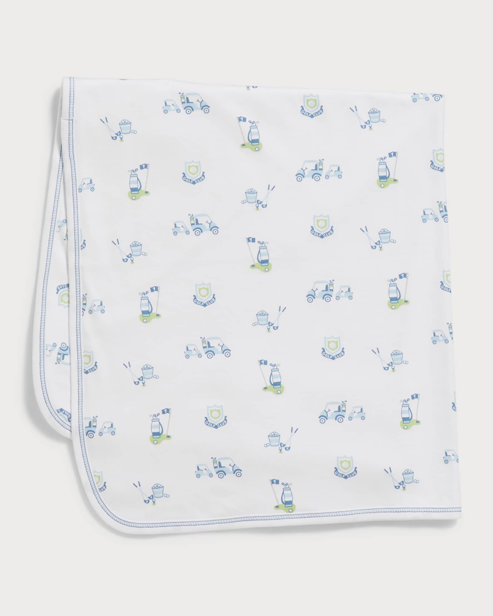 Kissy Kissy Boy's Hole In One Blanket